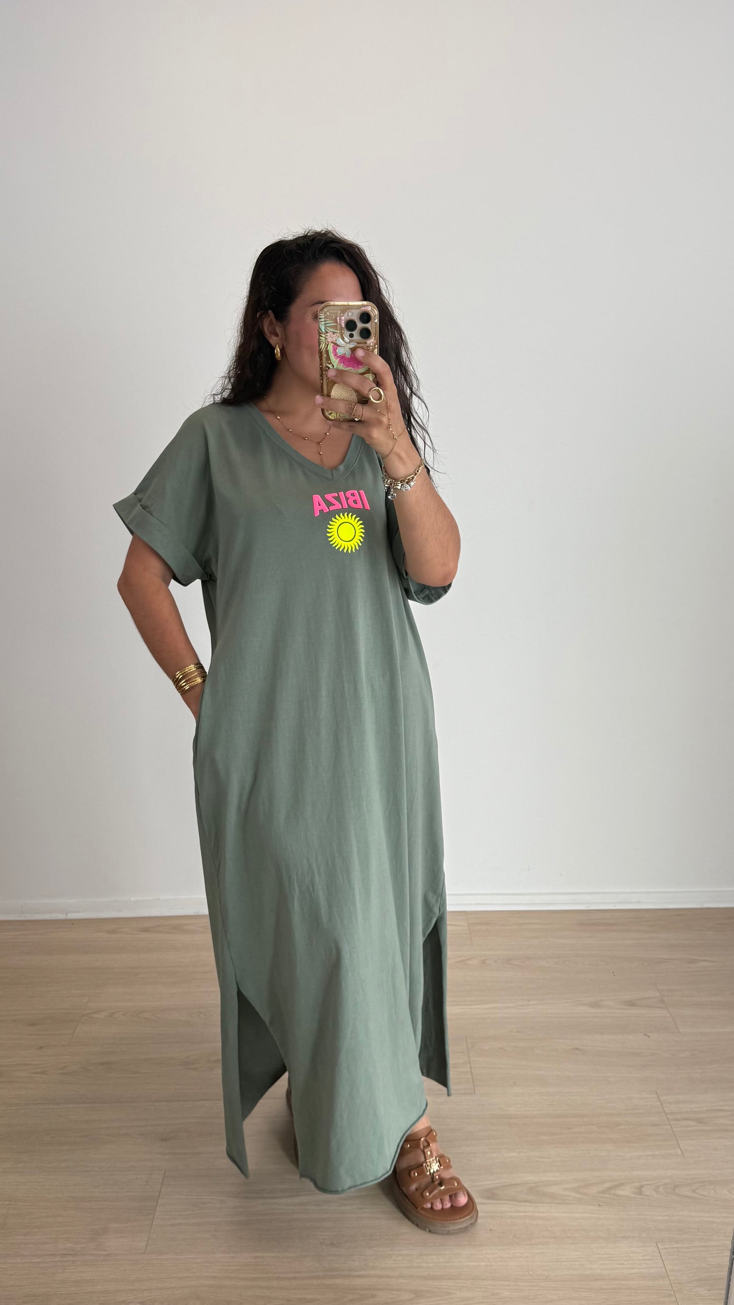 ROBE LYDIA KAKI