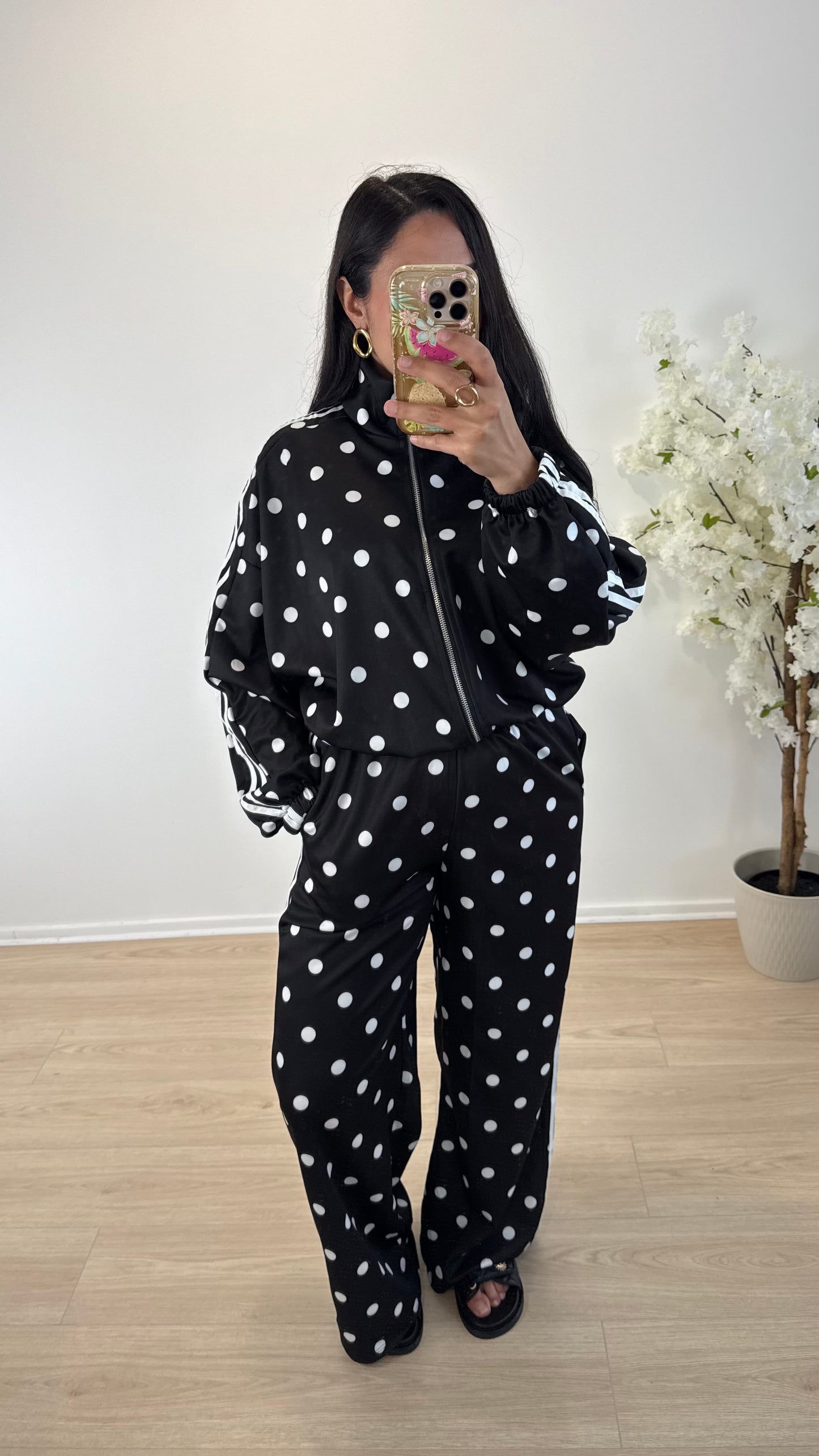 BAS DE JOGGING POIS BLACK