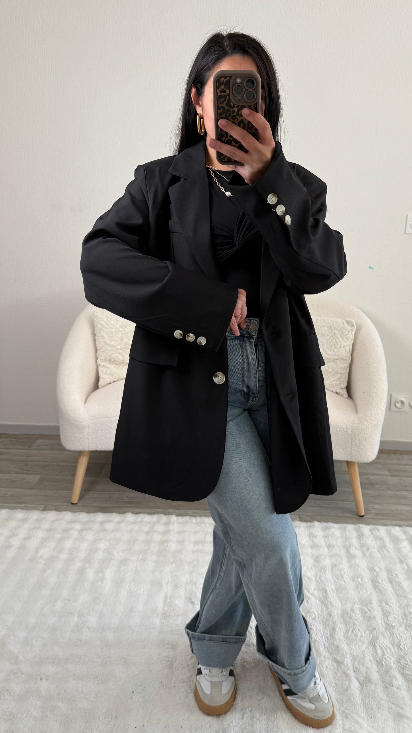 BLAZER LAURIANE BLACK