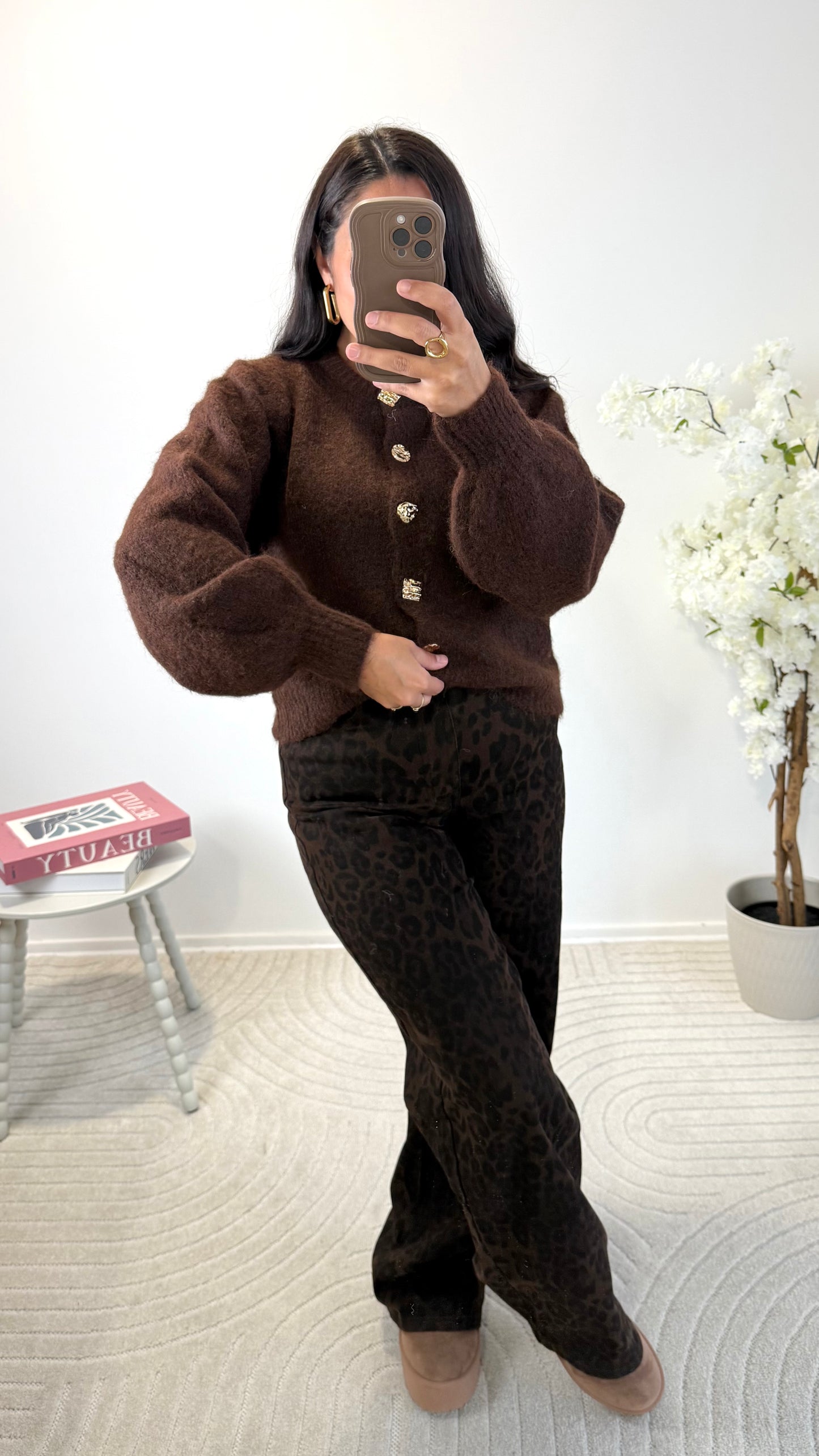 CARDIGAN MELODY CHOCO