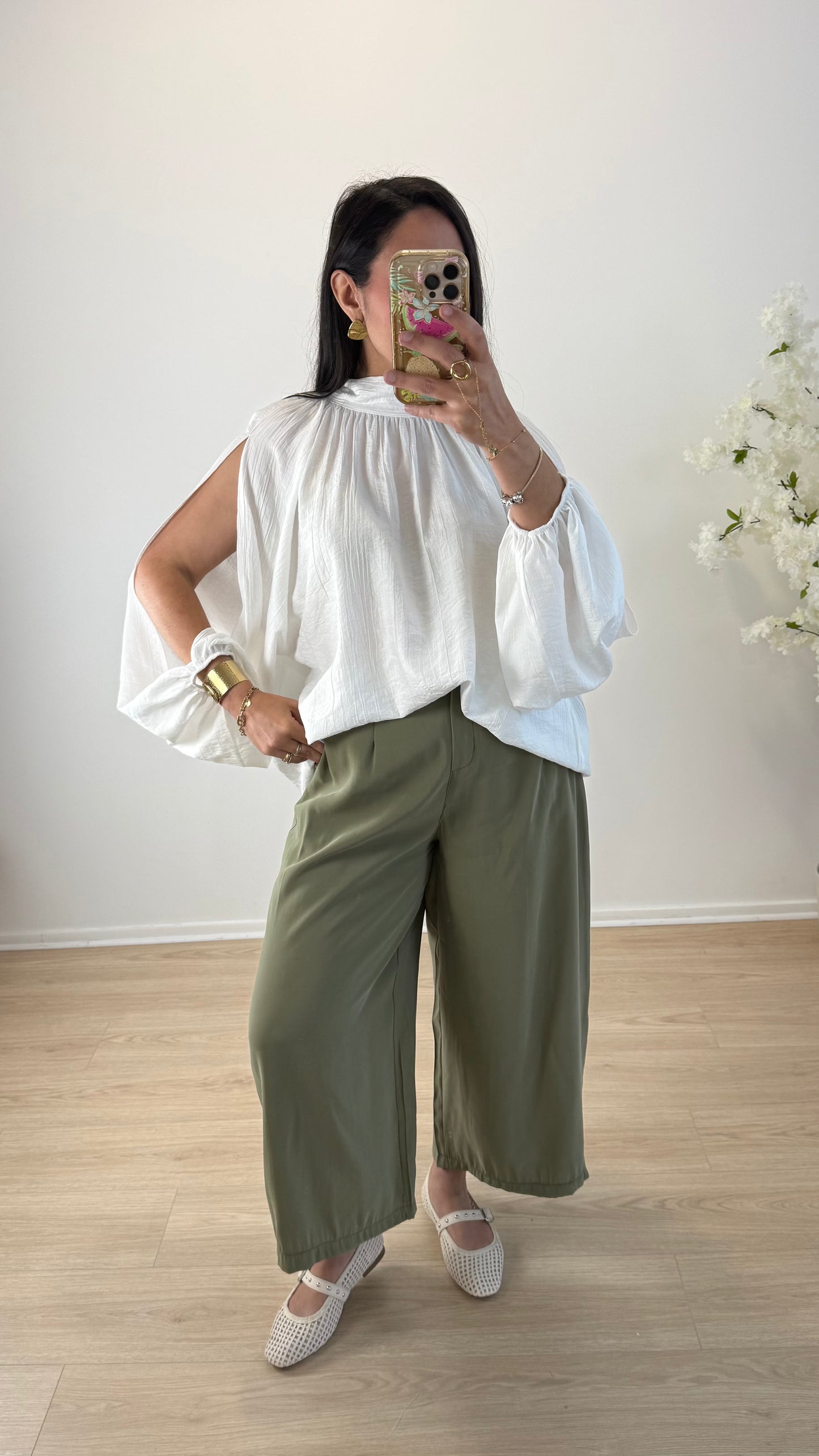 BLOUSE BALI BLANC