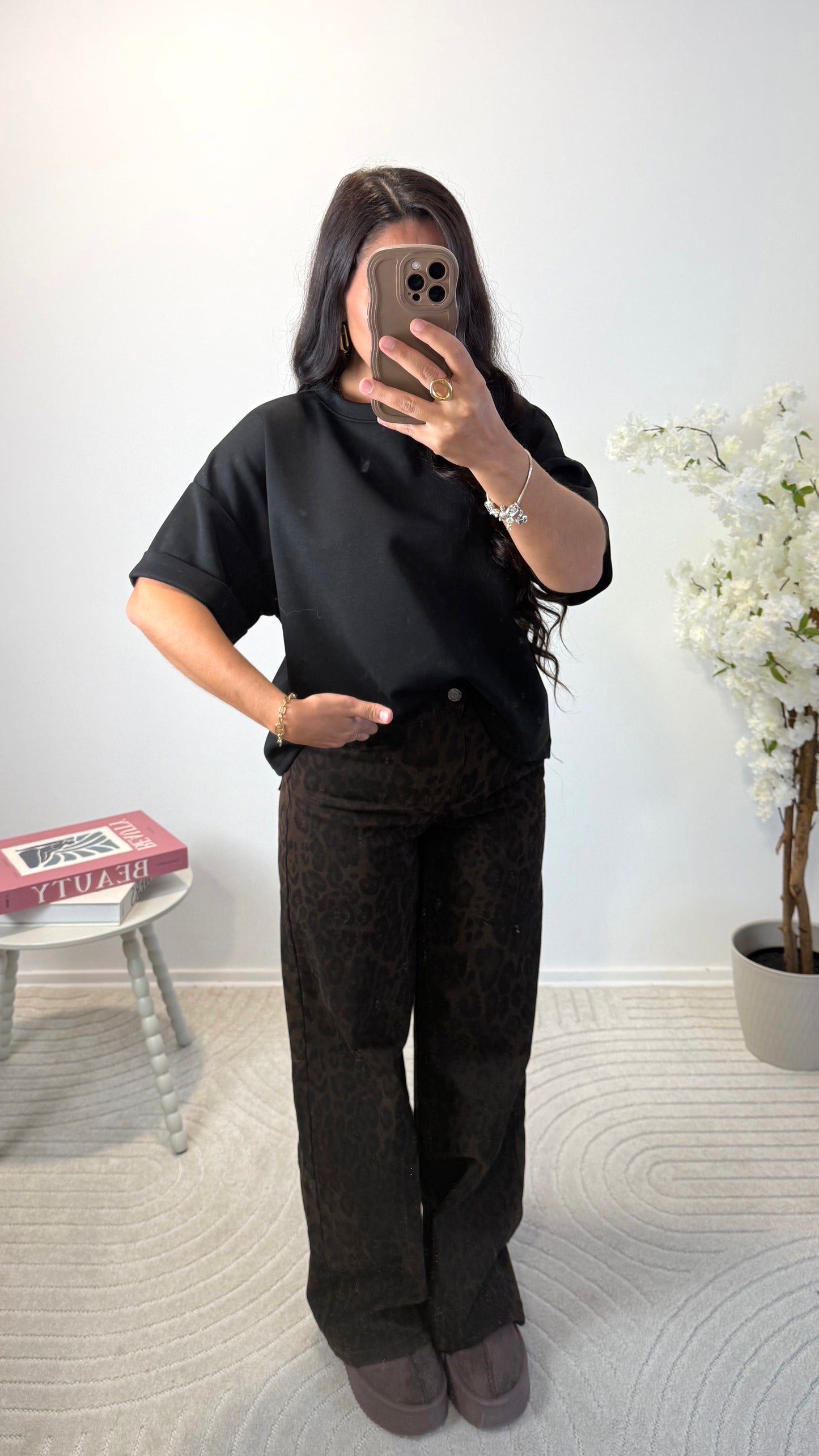 TEE SHIRT TRESSYA BLACK