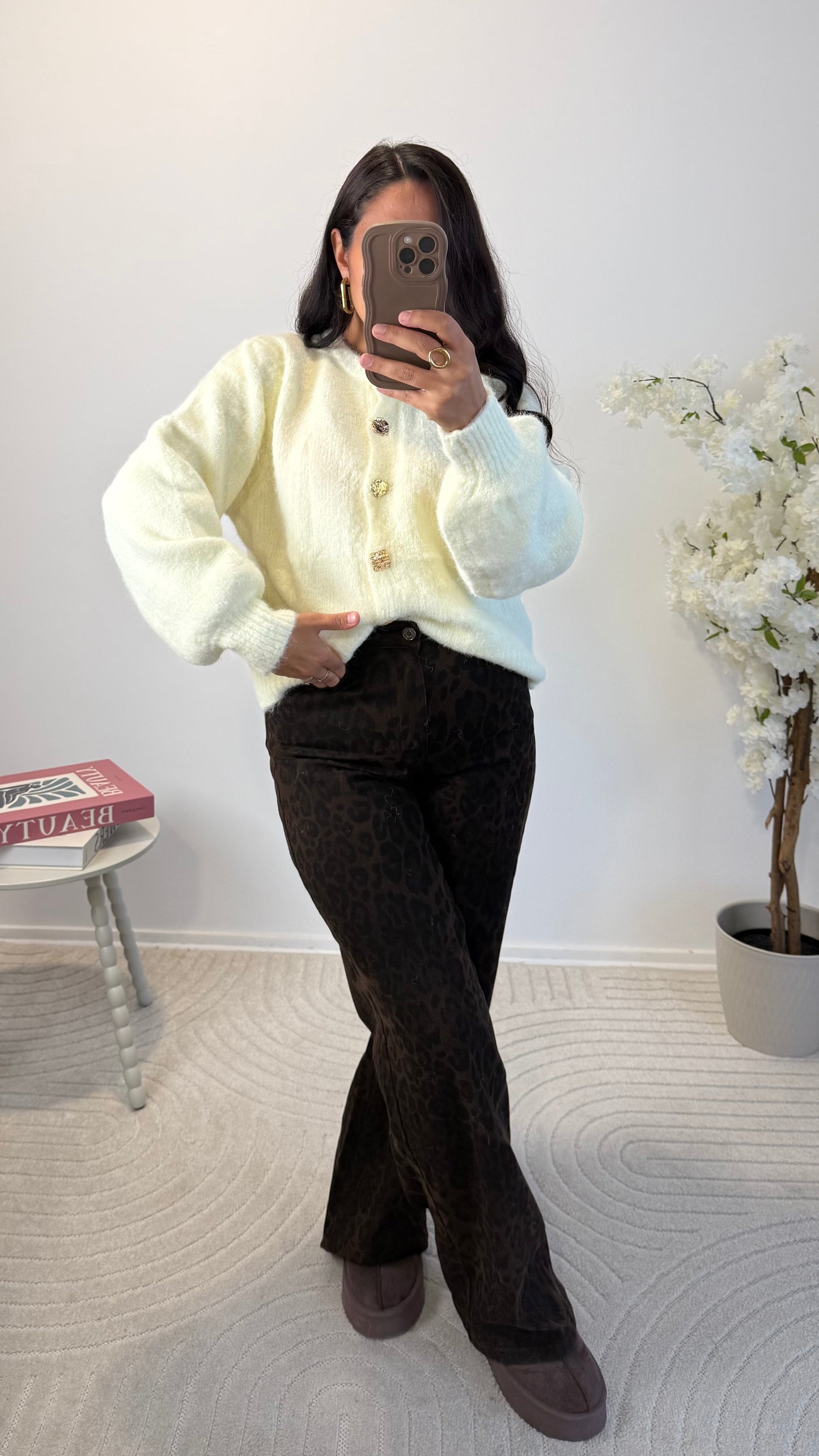 CARDIGAN MELODY JAUNE