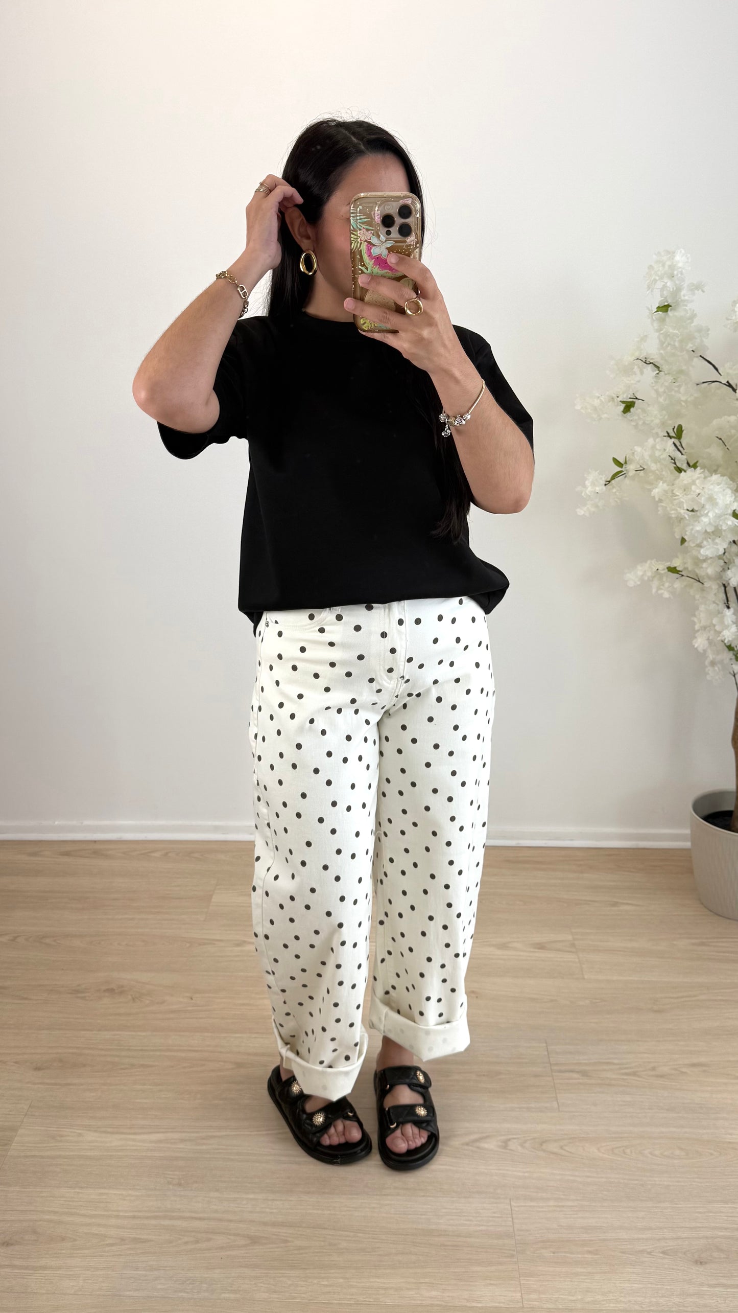 JEANS POIS BALLON
