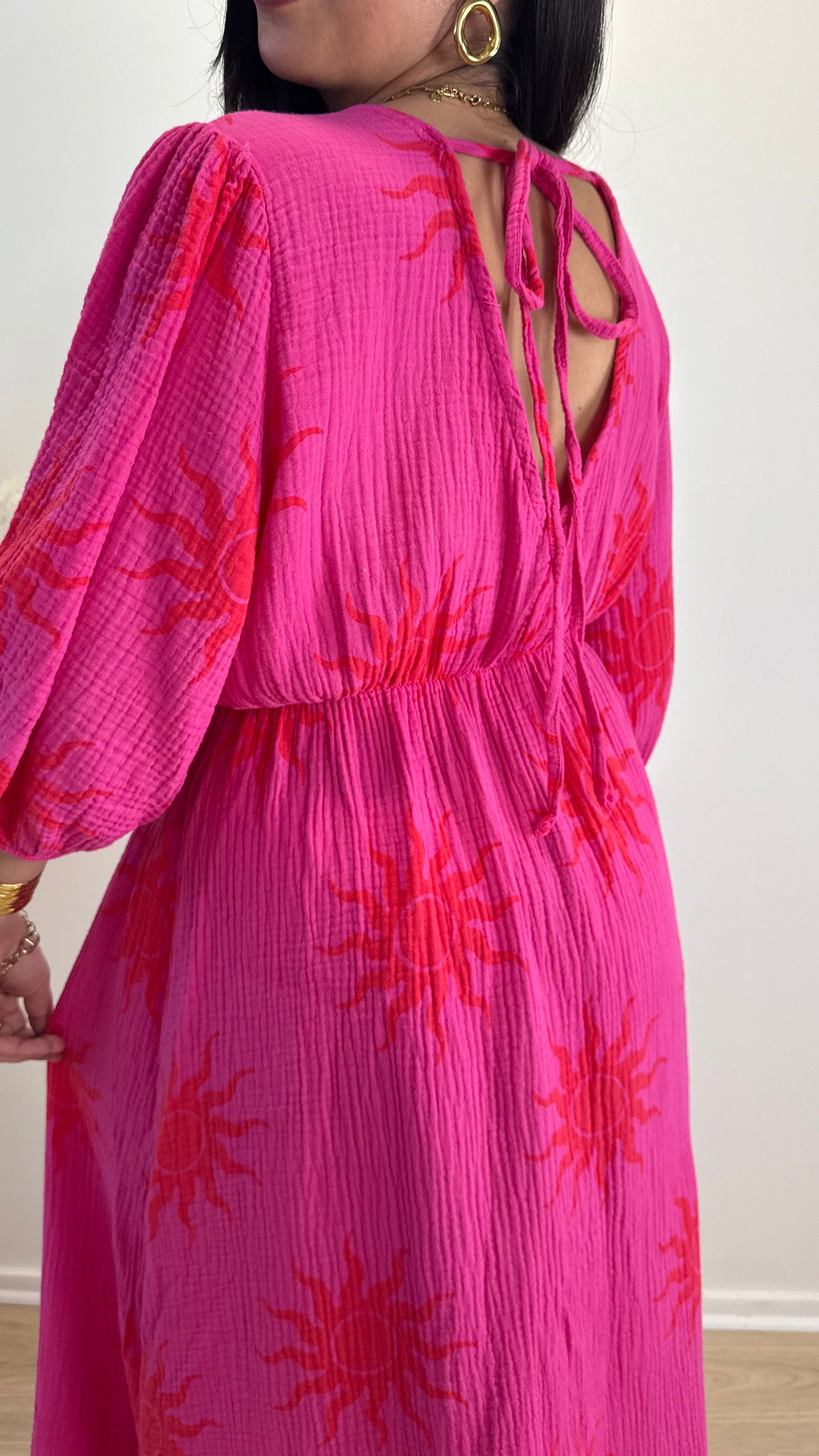 ROBE BORA FUSHIA