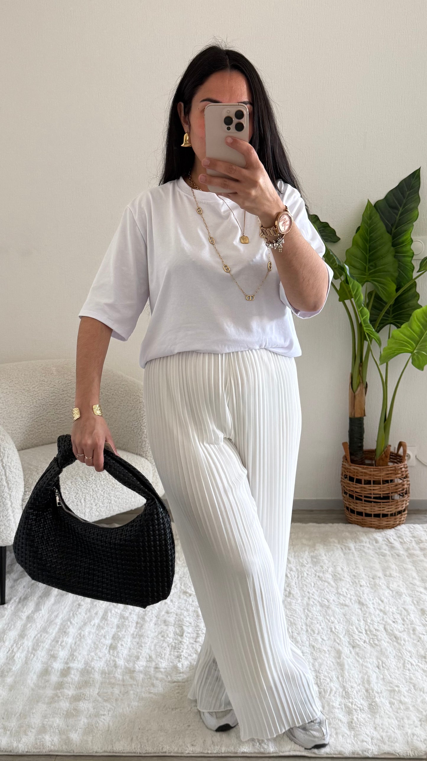 PANTALON ZOÉ BLANC