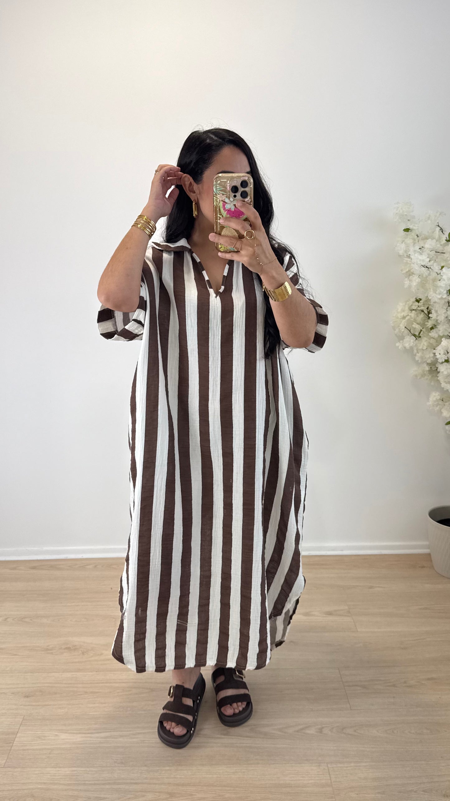 ROBE ISLA CHOCO