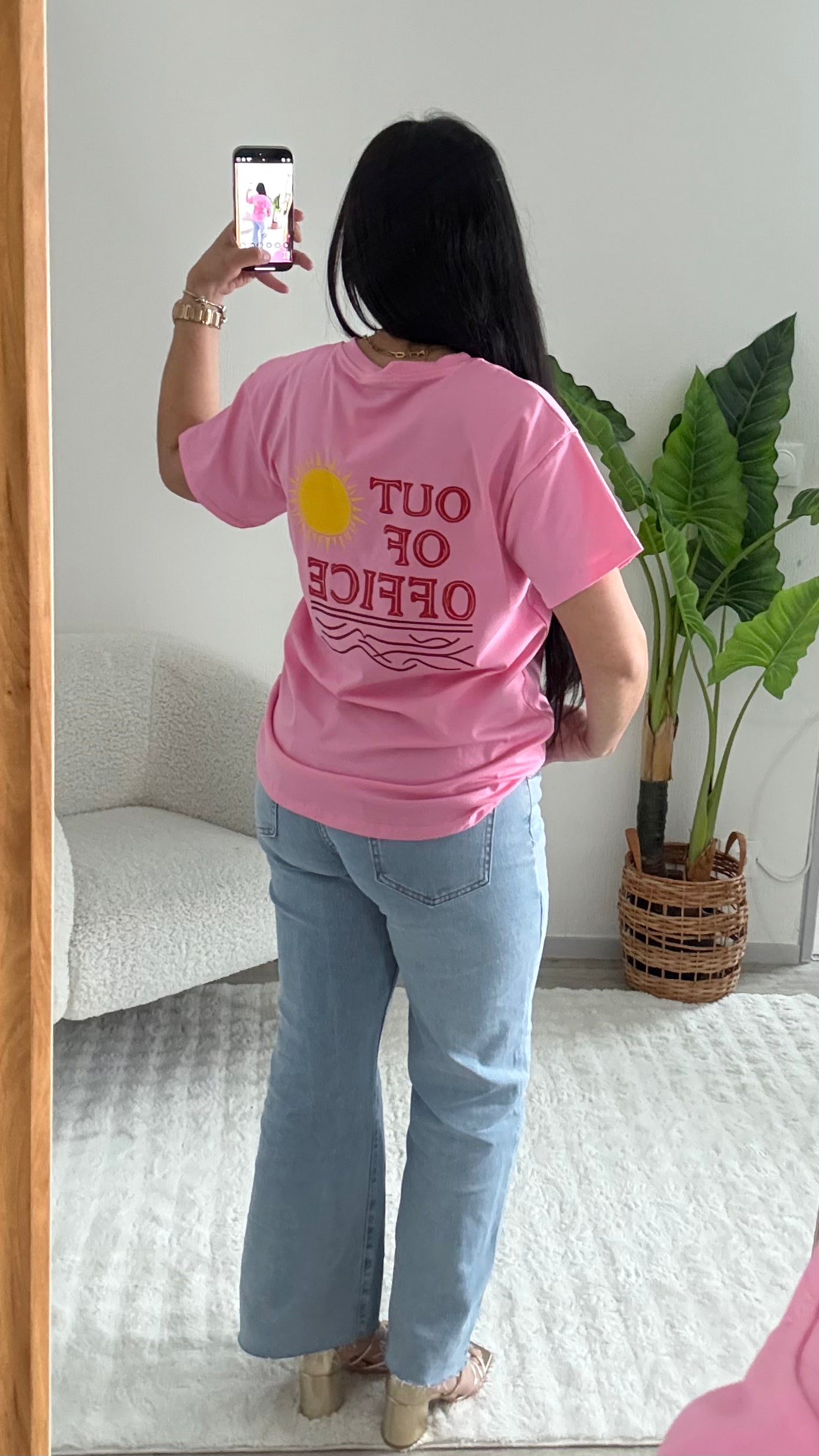 TEE SHIRT SUMMER ROSE