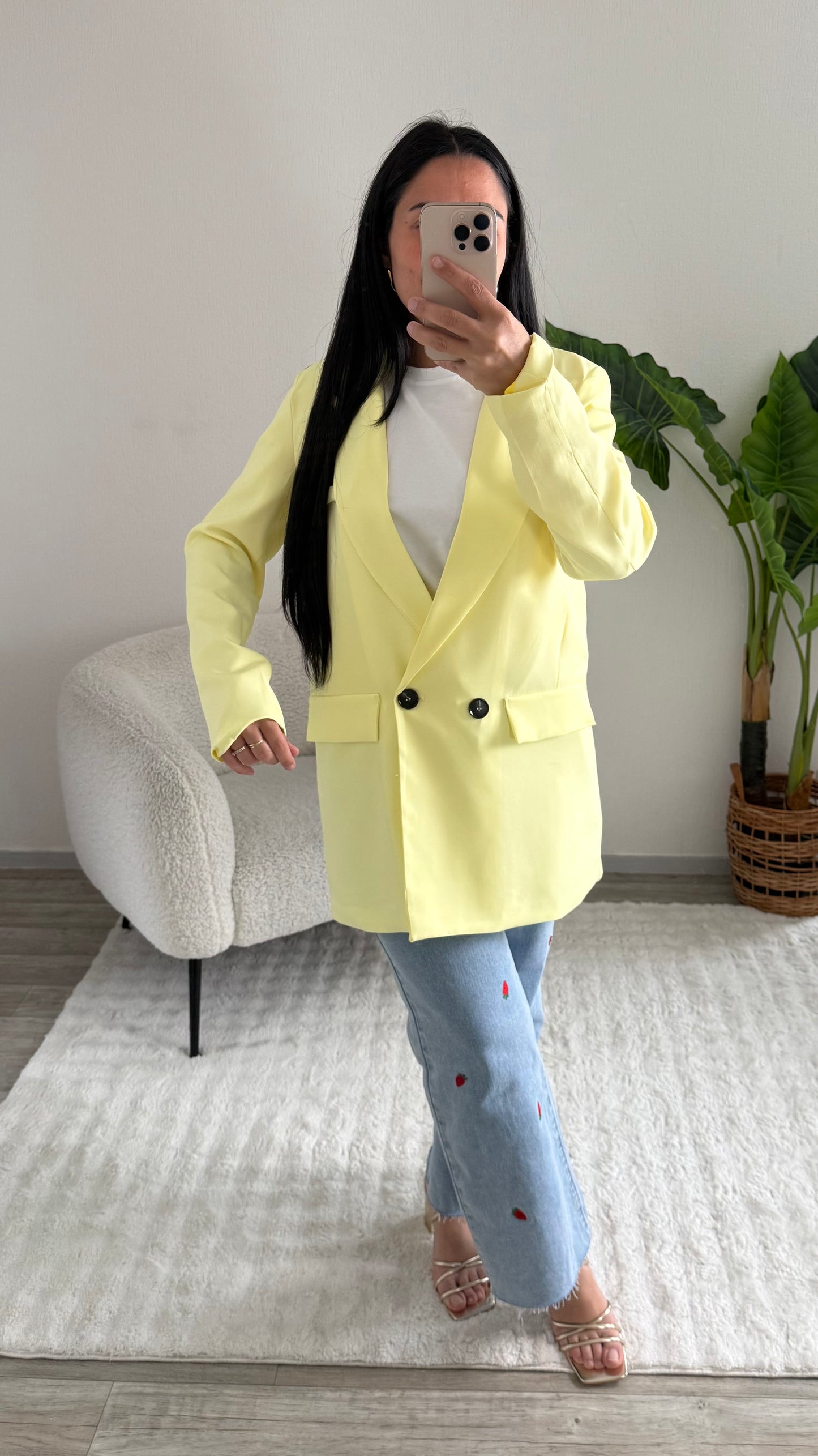 BLAZER MARGOT JAUNE
