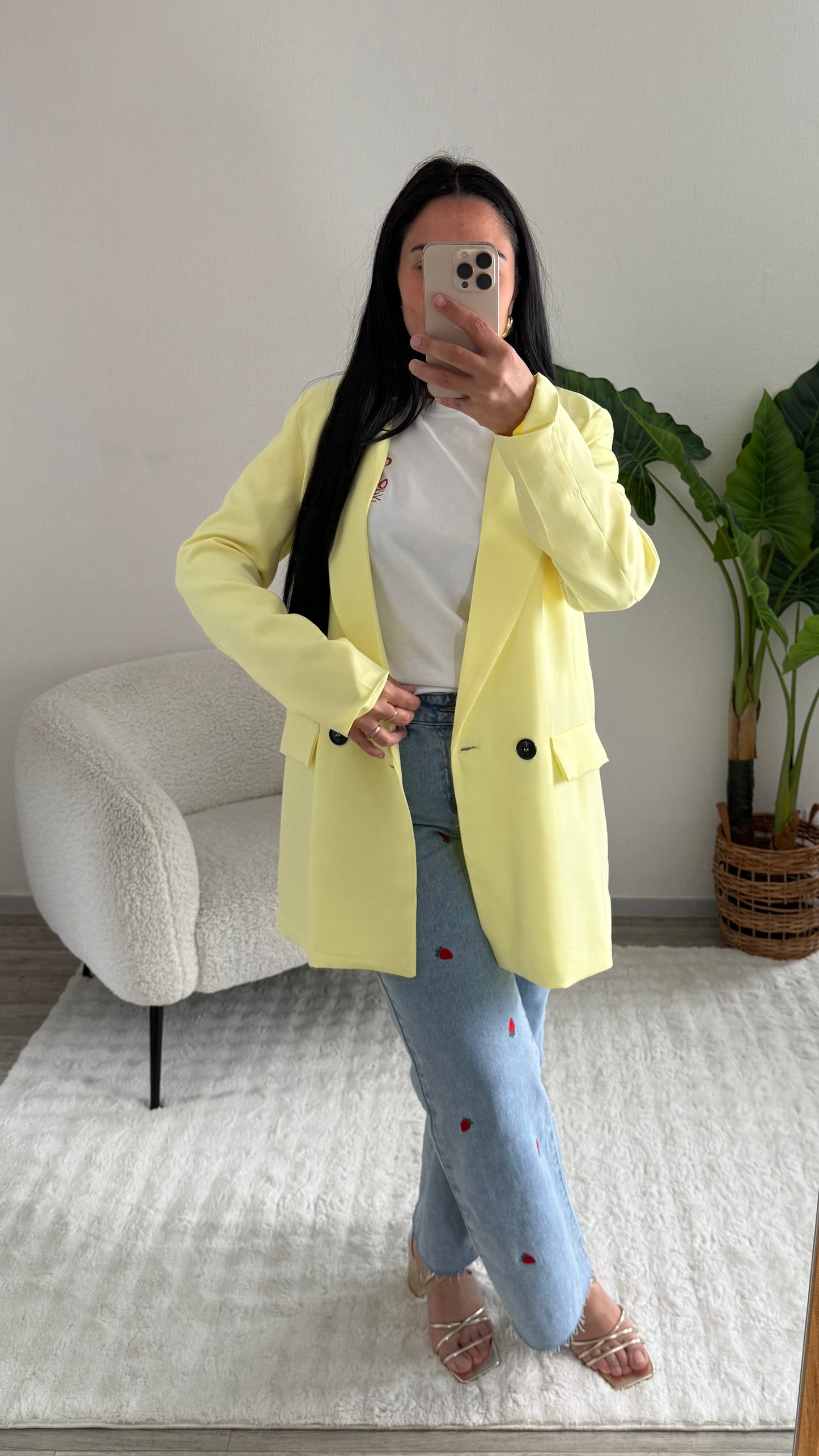 BLAZER MARGOT JAUNE