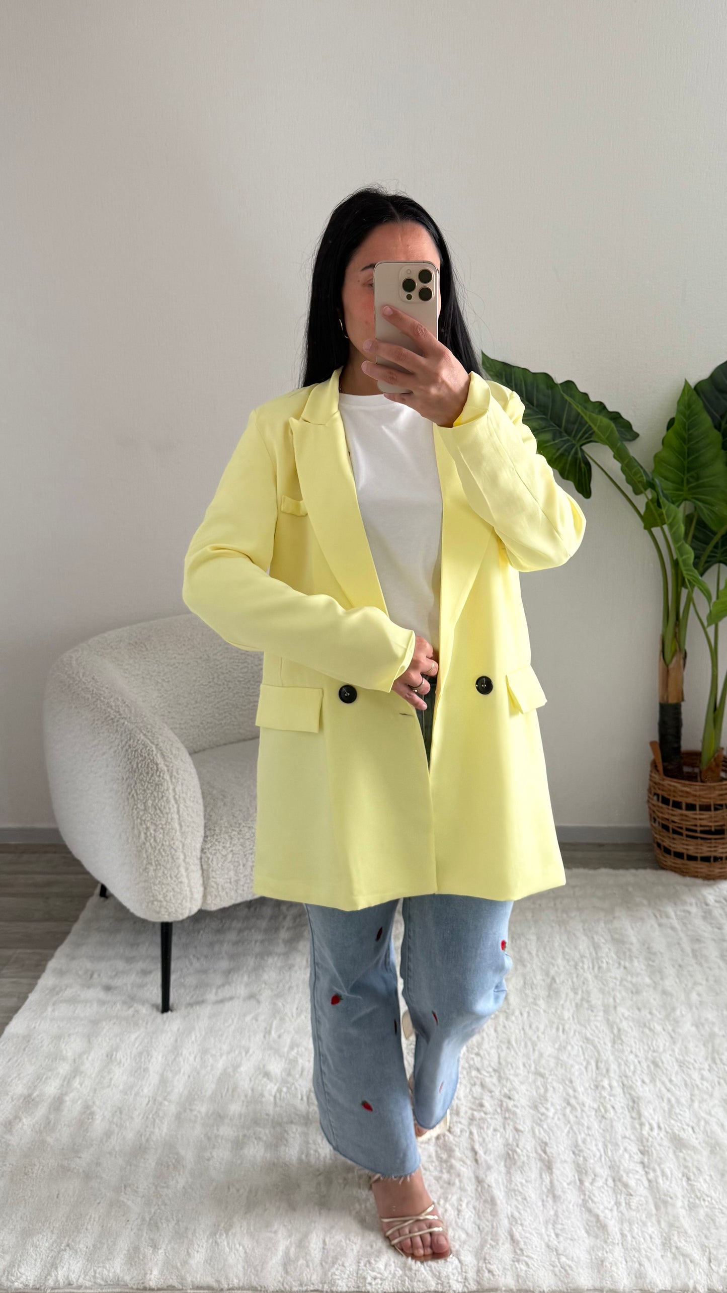 BLAZER MARGOT JAUNE