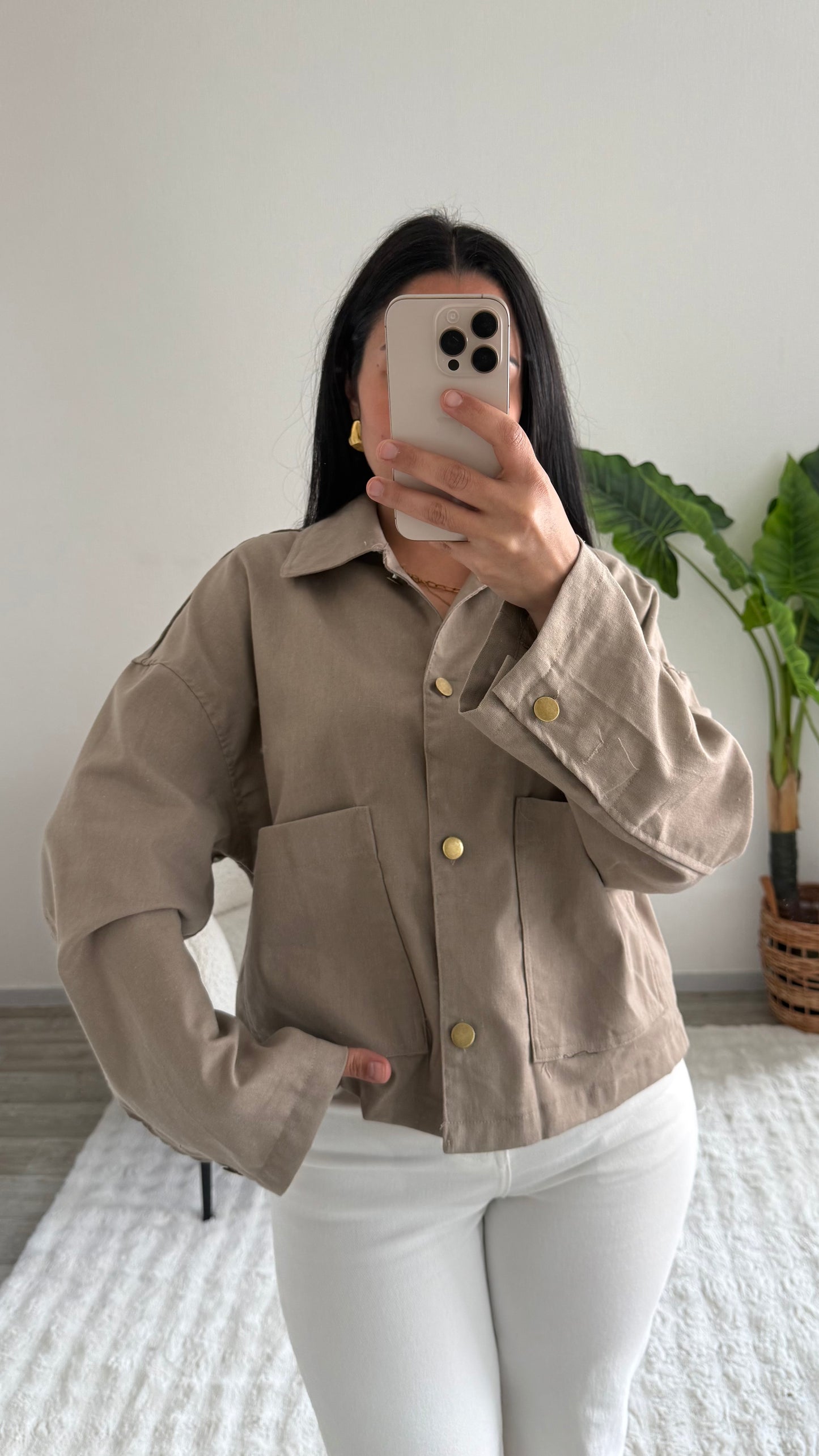 VESTE SARAH CAFÉ