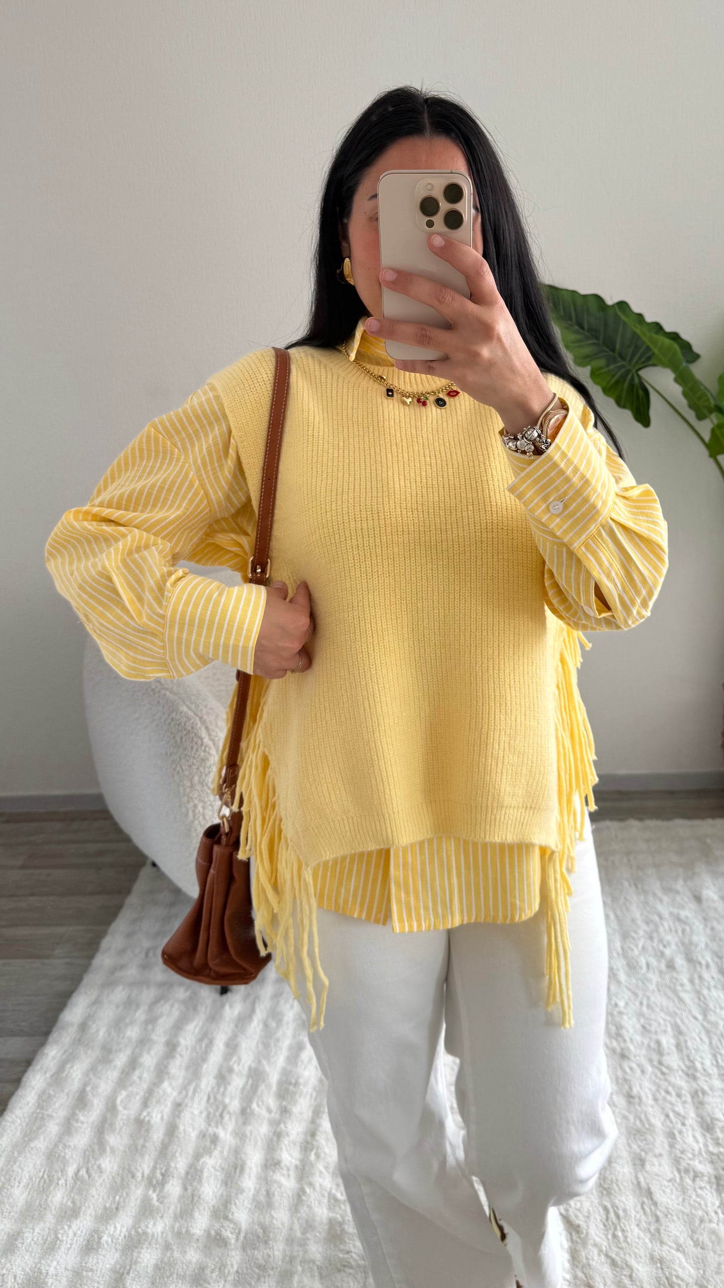 SURCHEMISE CHEYENNE JAUNE