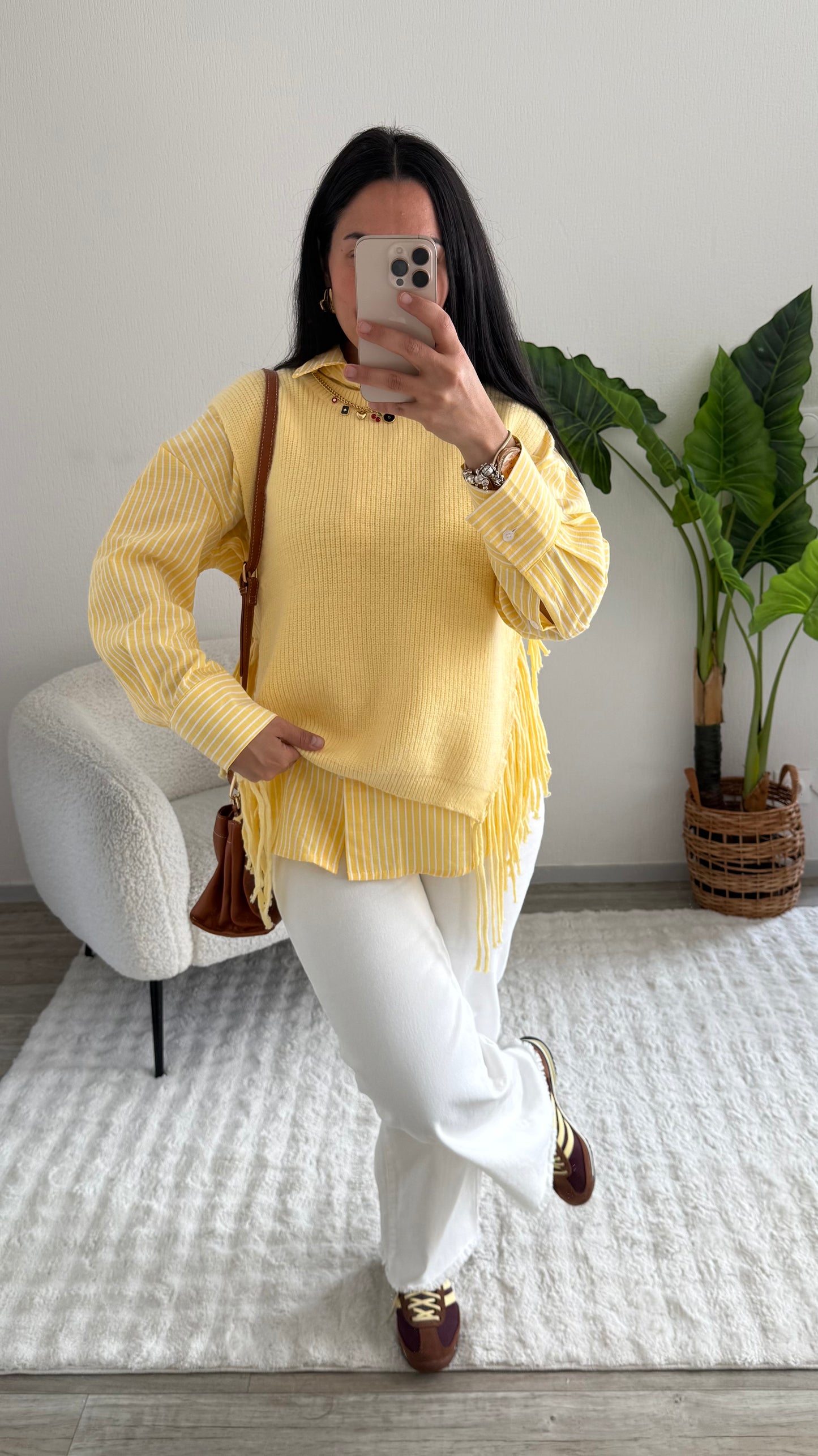 SURCHEMISE CHEYENNE JAUNE