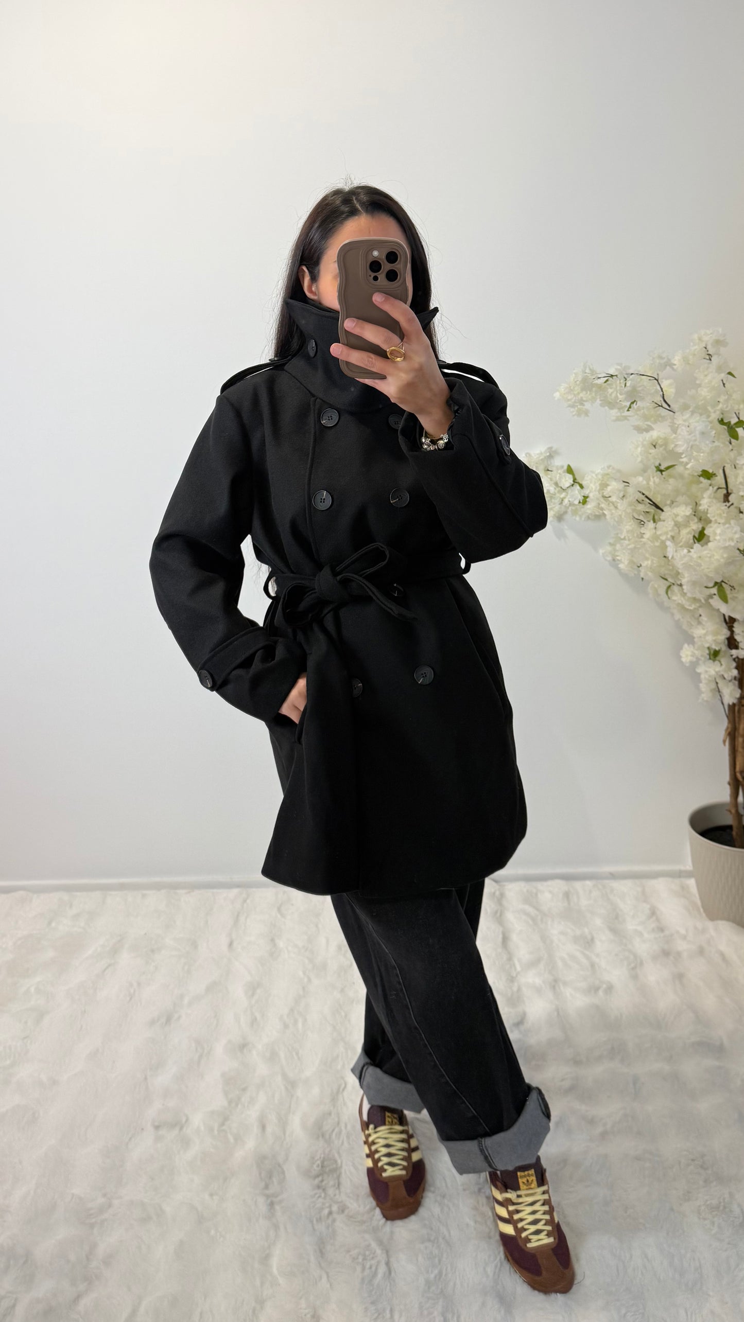 MANTEAU ZAHIA BLACK
