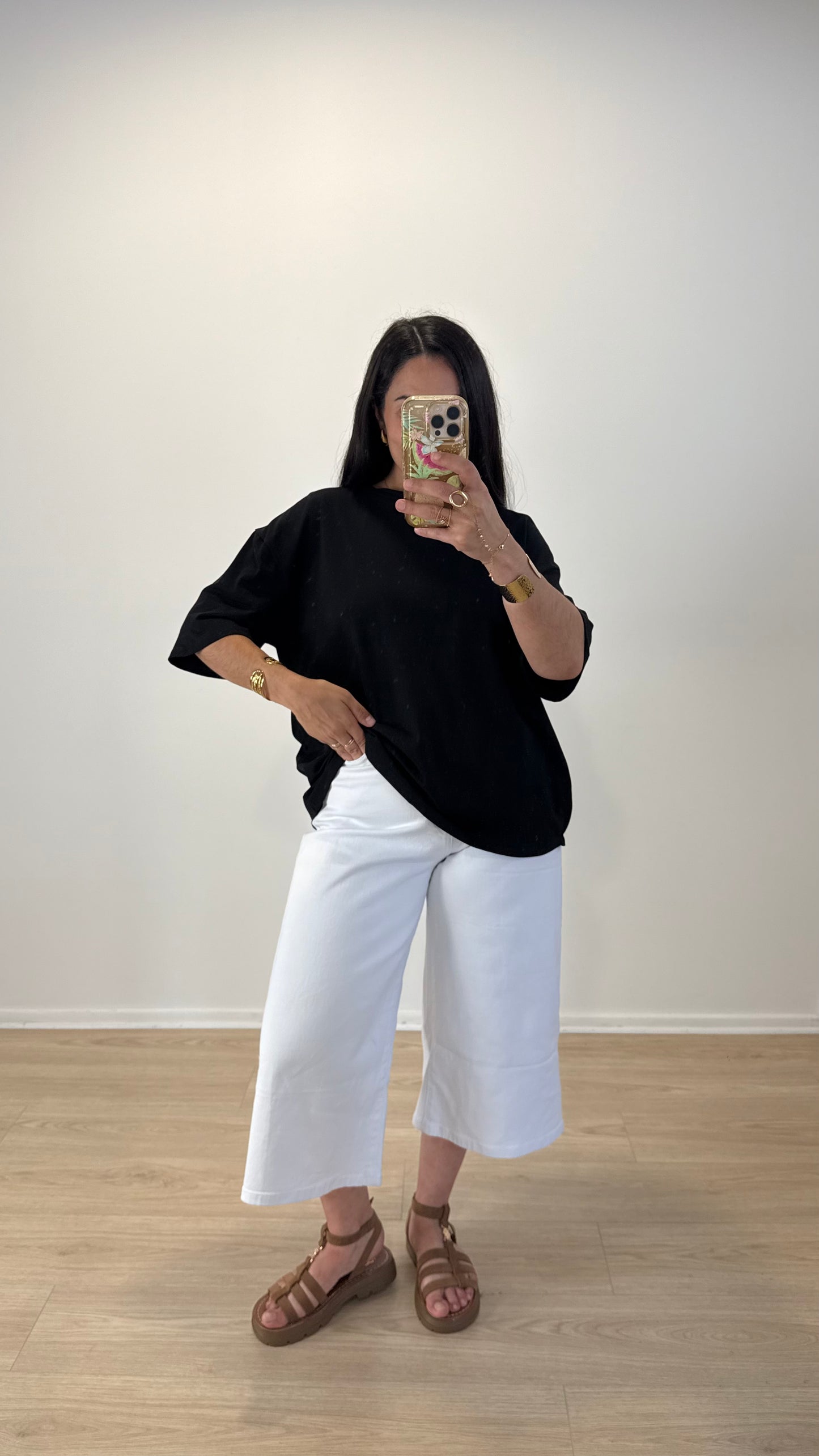 TEE SHIRT AMOUR BLACK