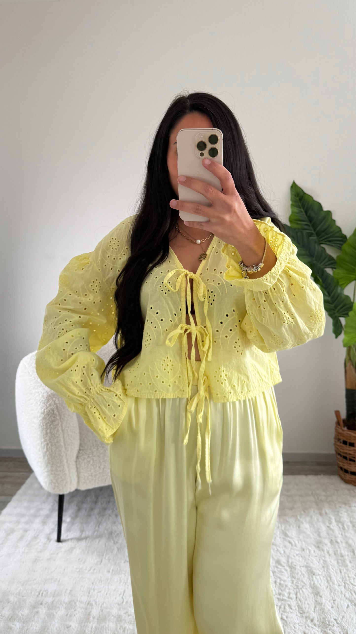 BLOUSE LIYA JAUNE