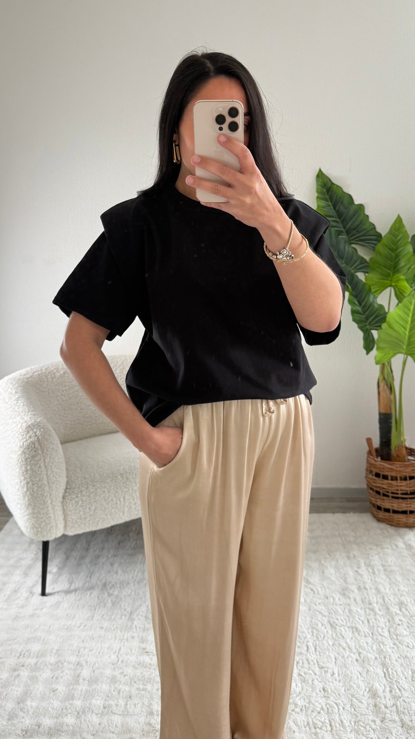 TEE SHIRT MAELY BLACK