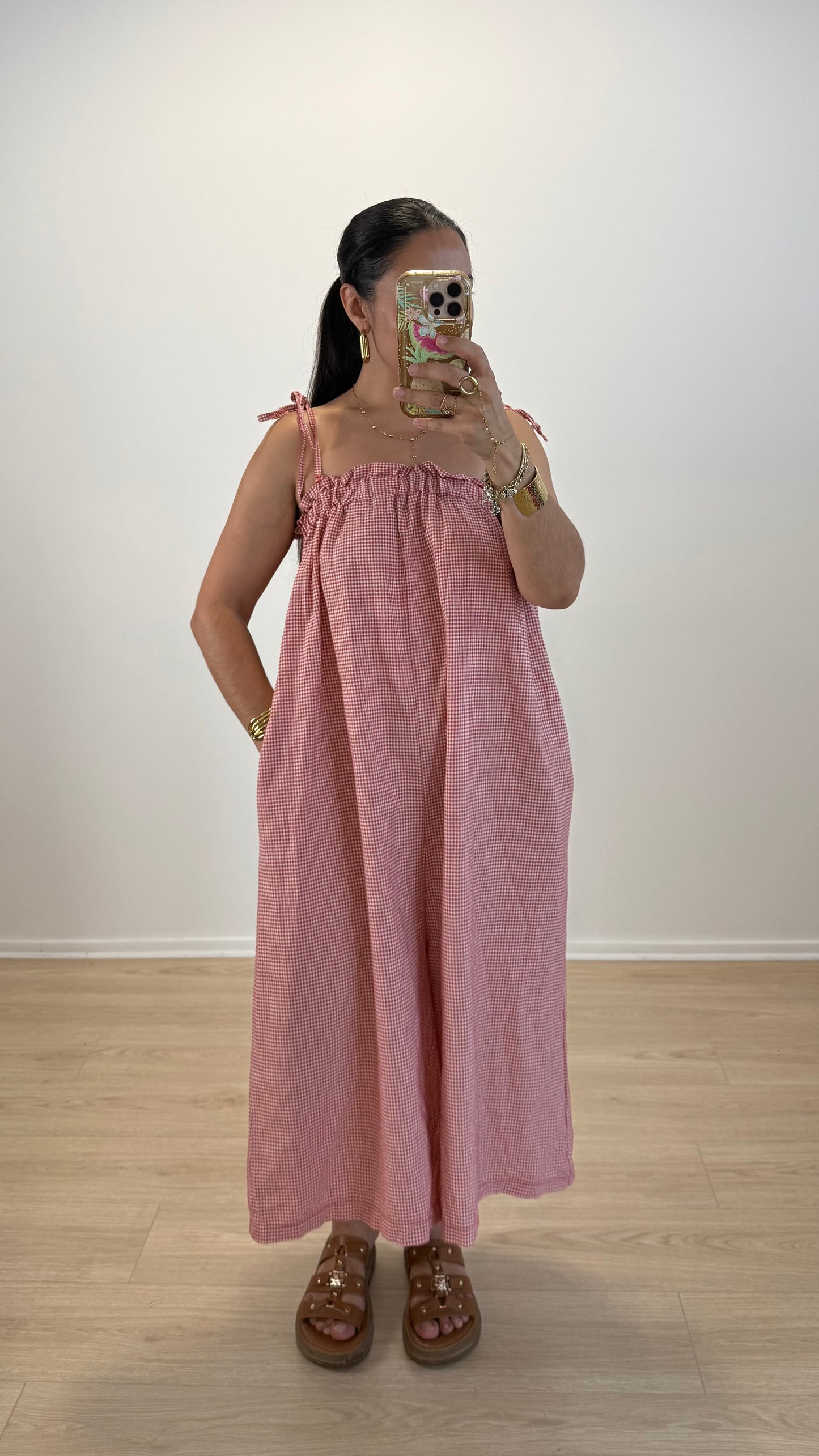 COMBI JUPE CULOTTE VICHY