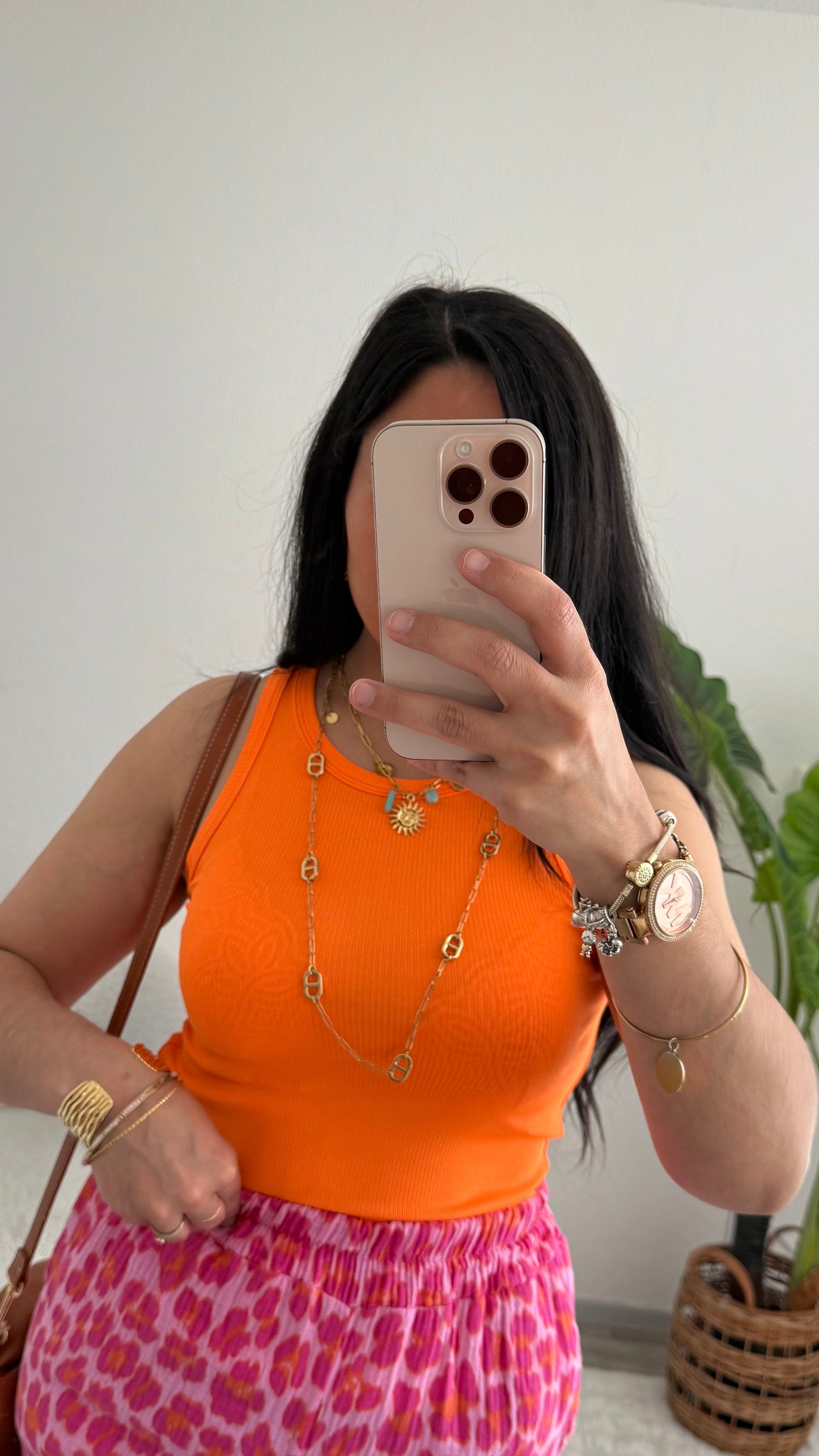 DÉBARDEUR ROMY ORANGE 🍊