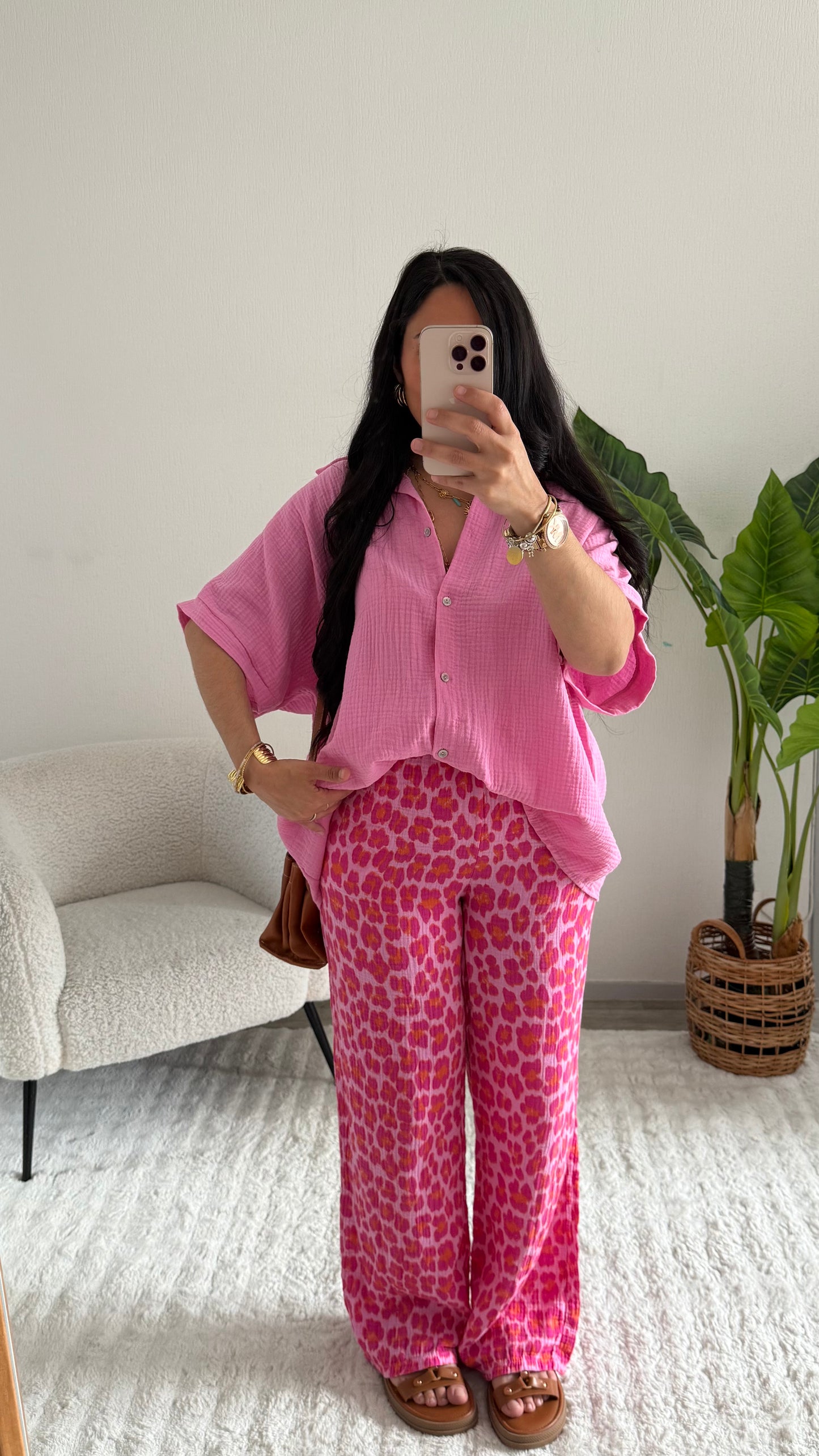 BAS JULIA LÉOPARD FUSHIA