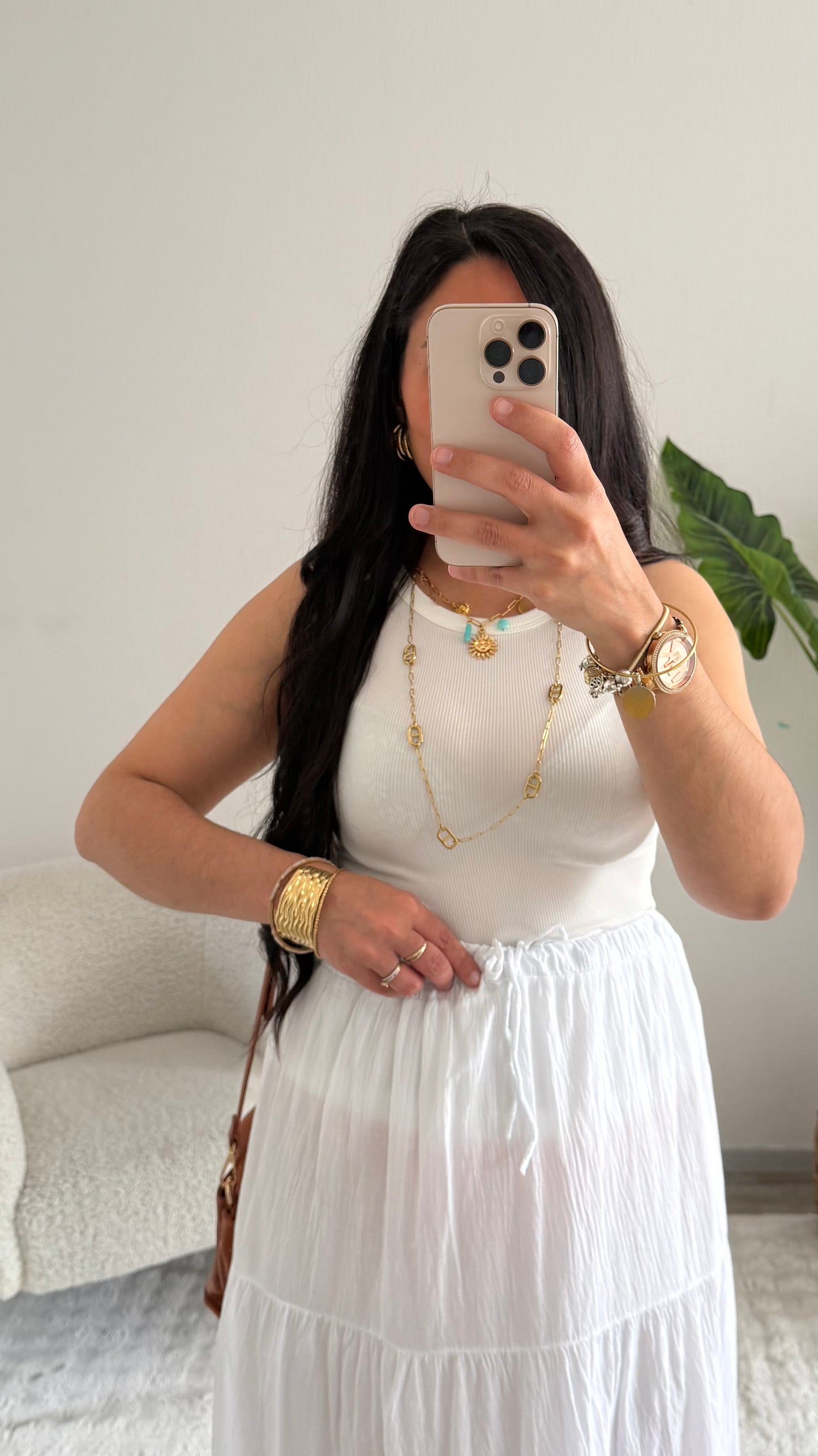 DÉBARDEUR ROMY BLANC ☁️