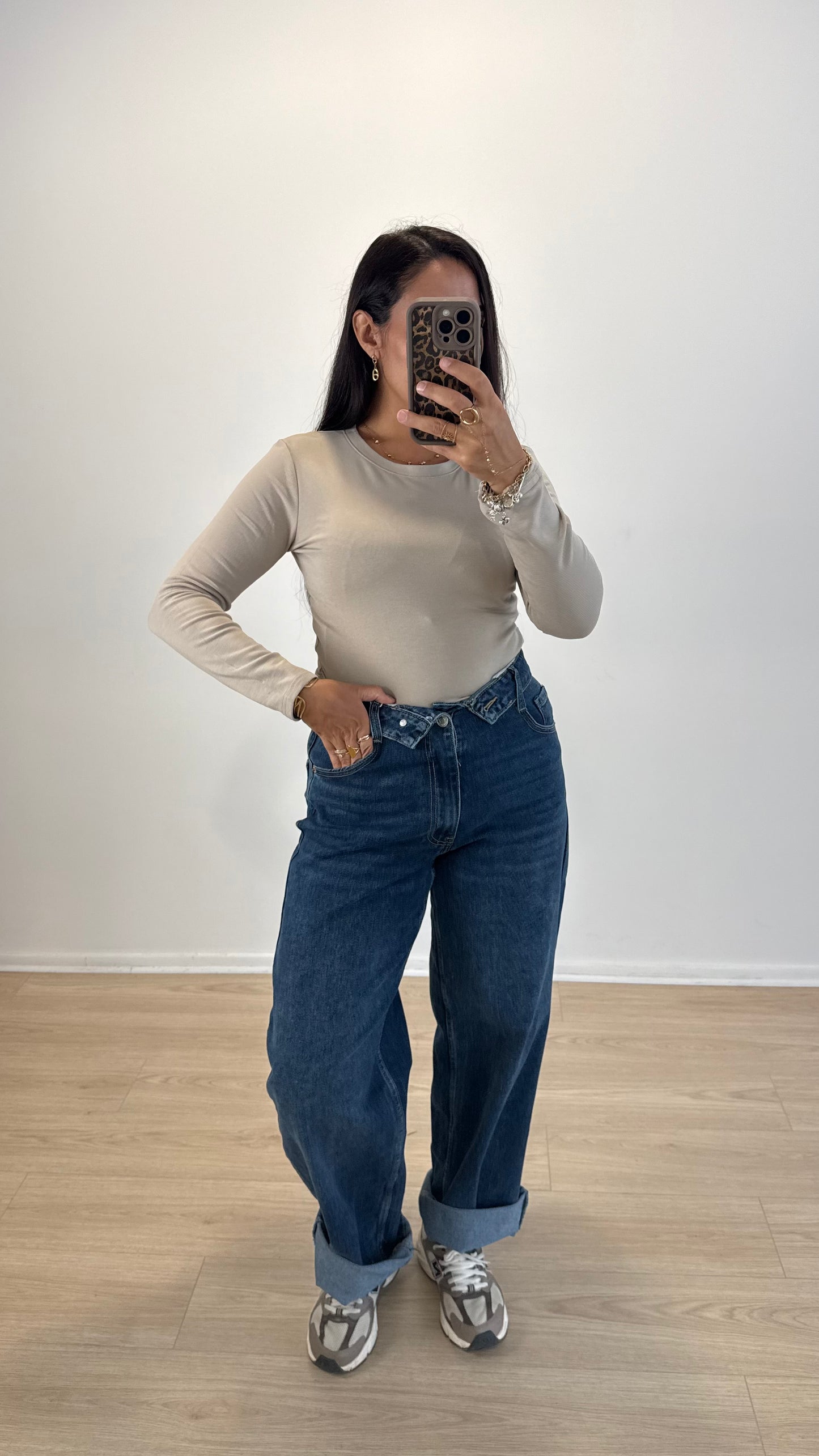 TOP BASIQUE TAUPE