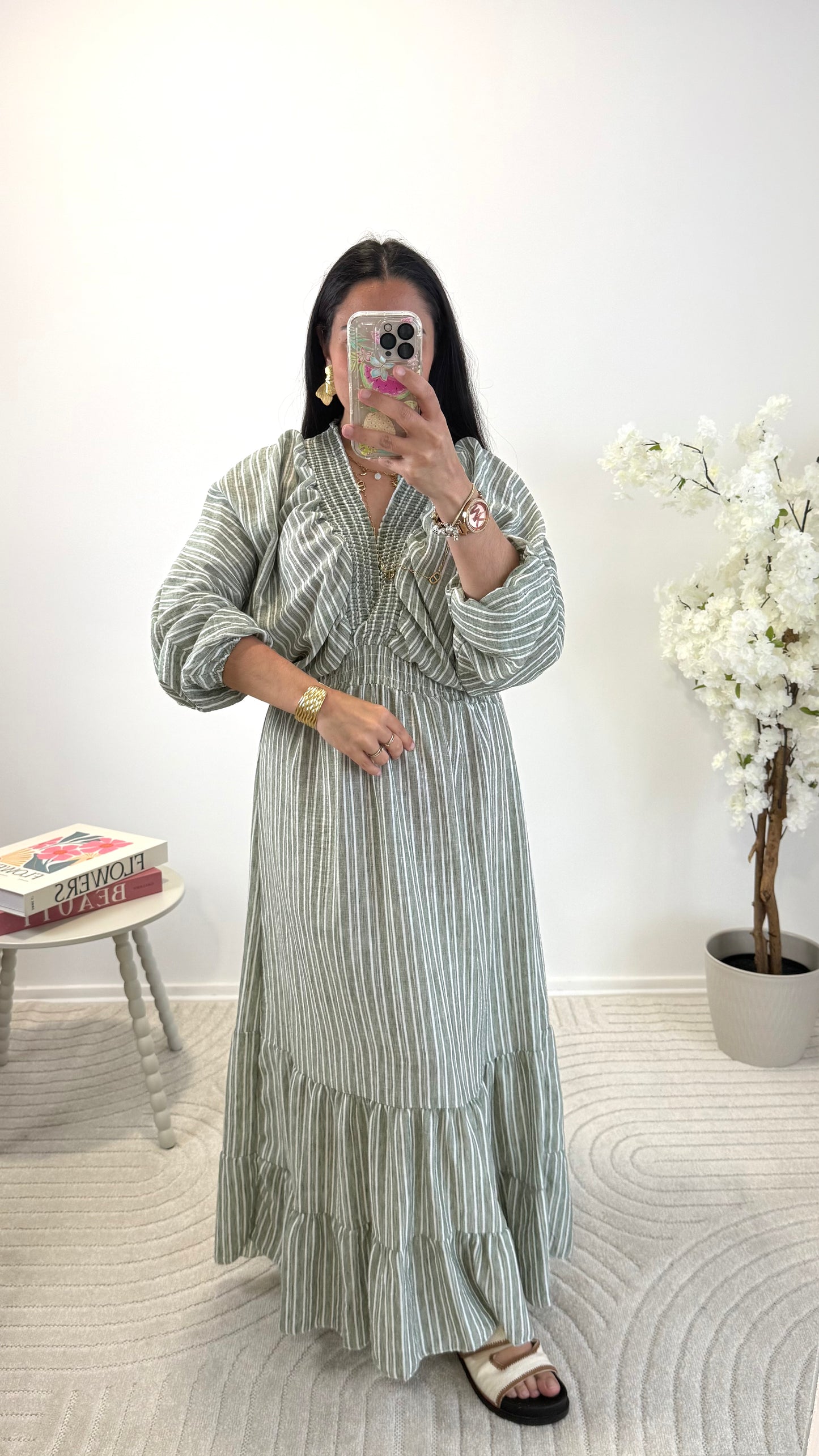 ROBE MILA KAKI