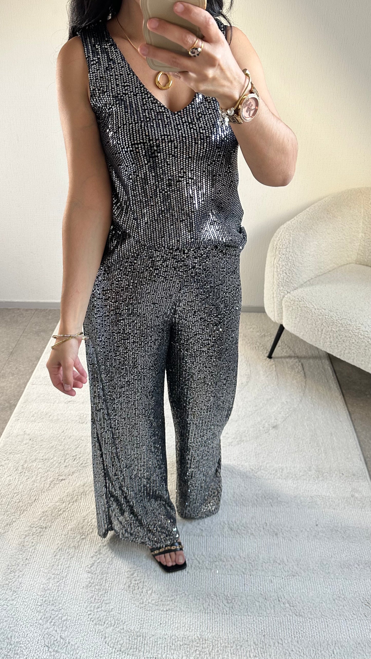 PANTALON ELSA ARGENTÉ
