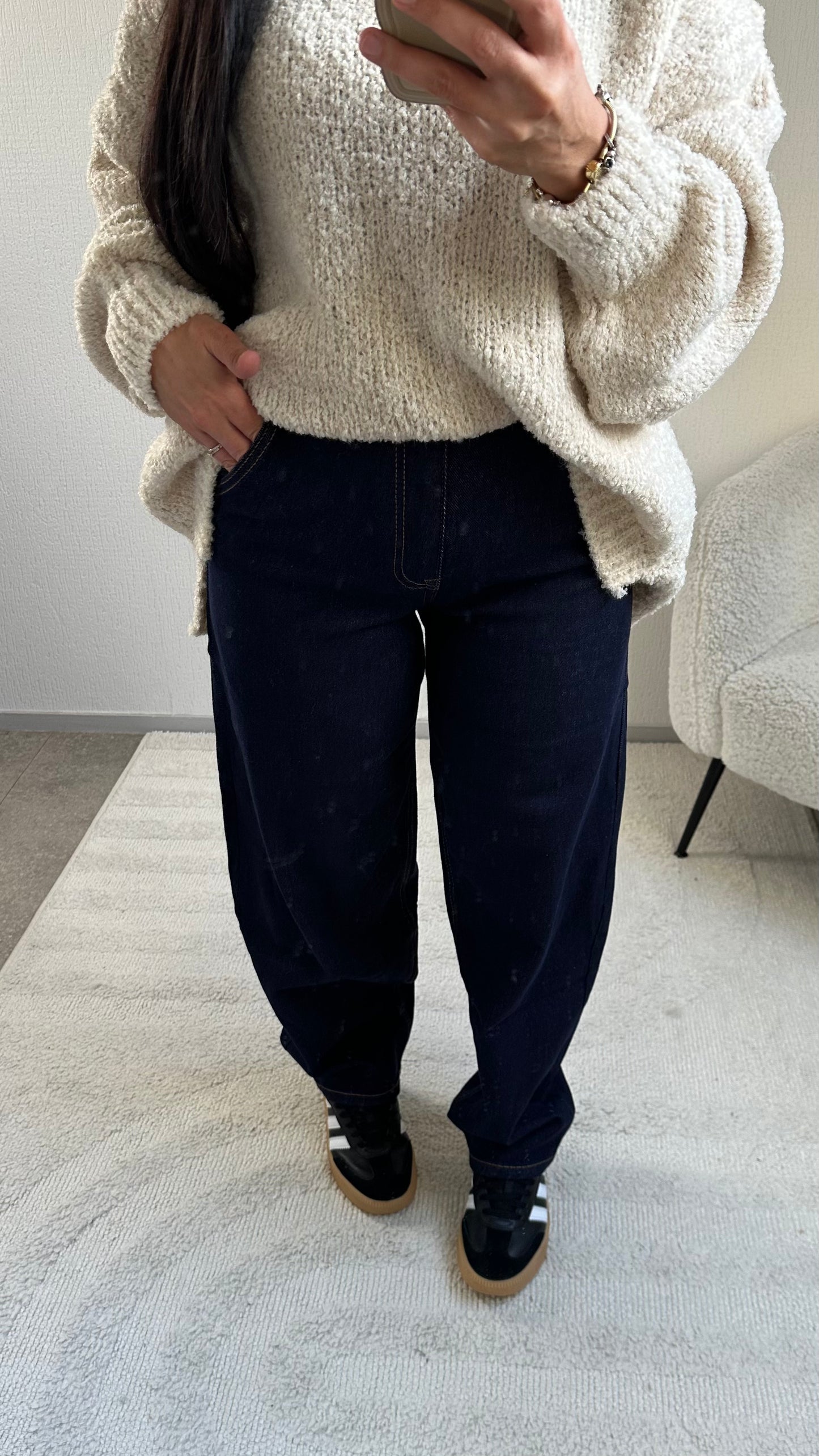 JEANS BRUTE COUPE BALLON