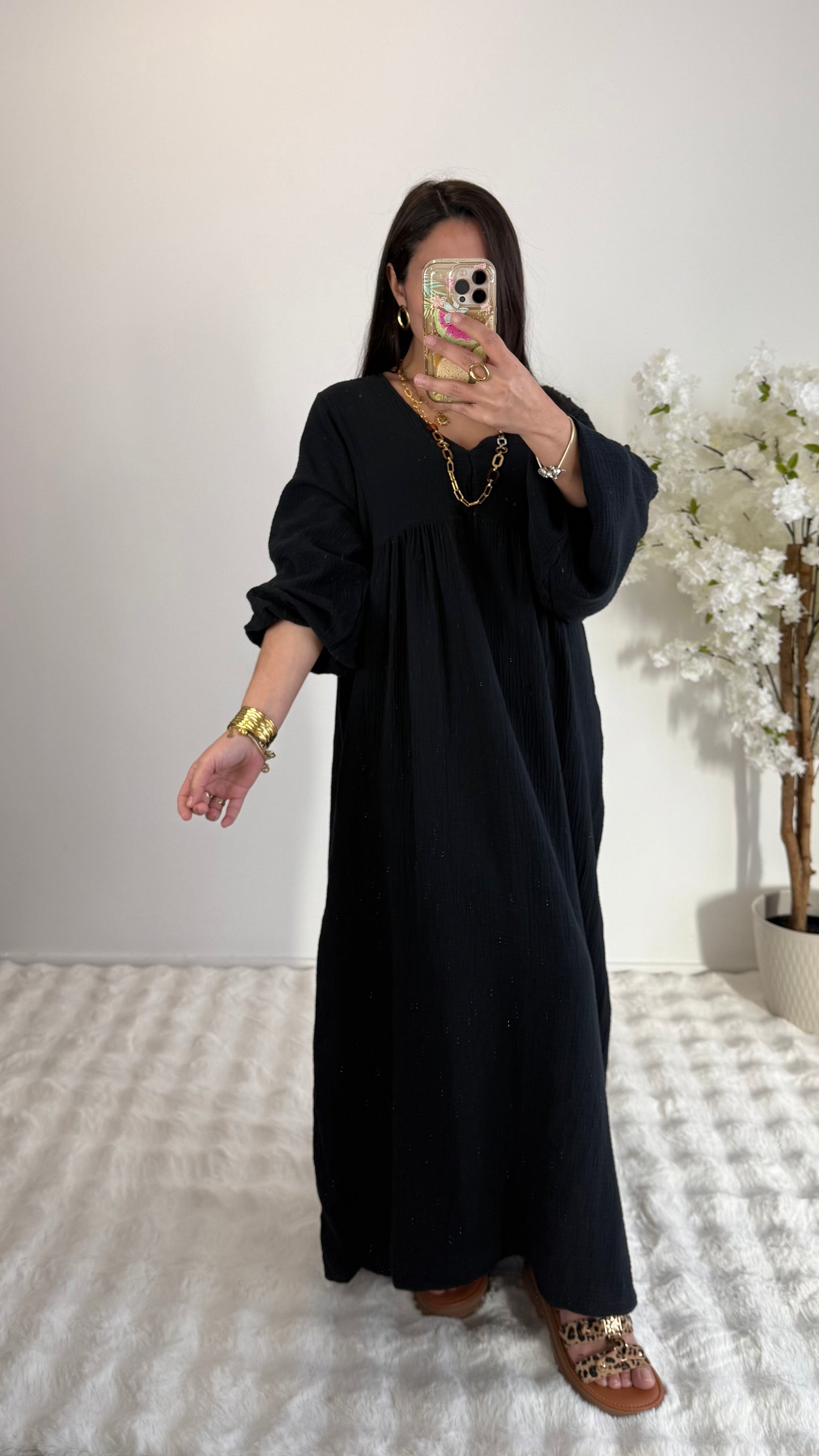 ROBE ASSIA BLACK