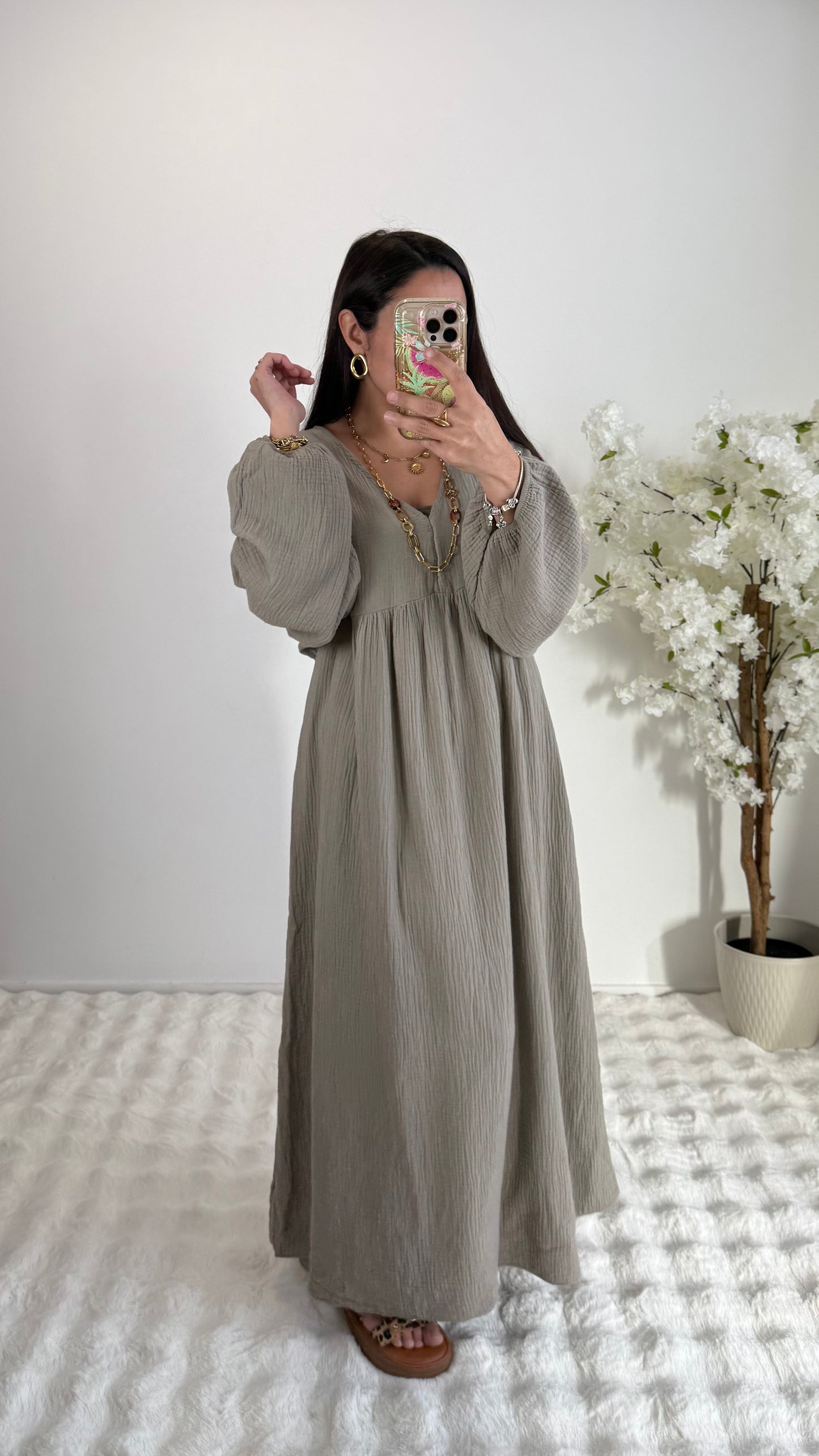 ROBE ASSIA TAUPE