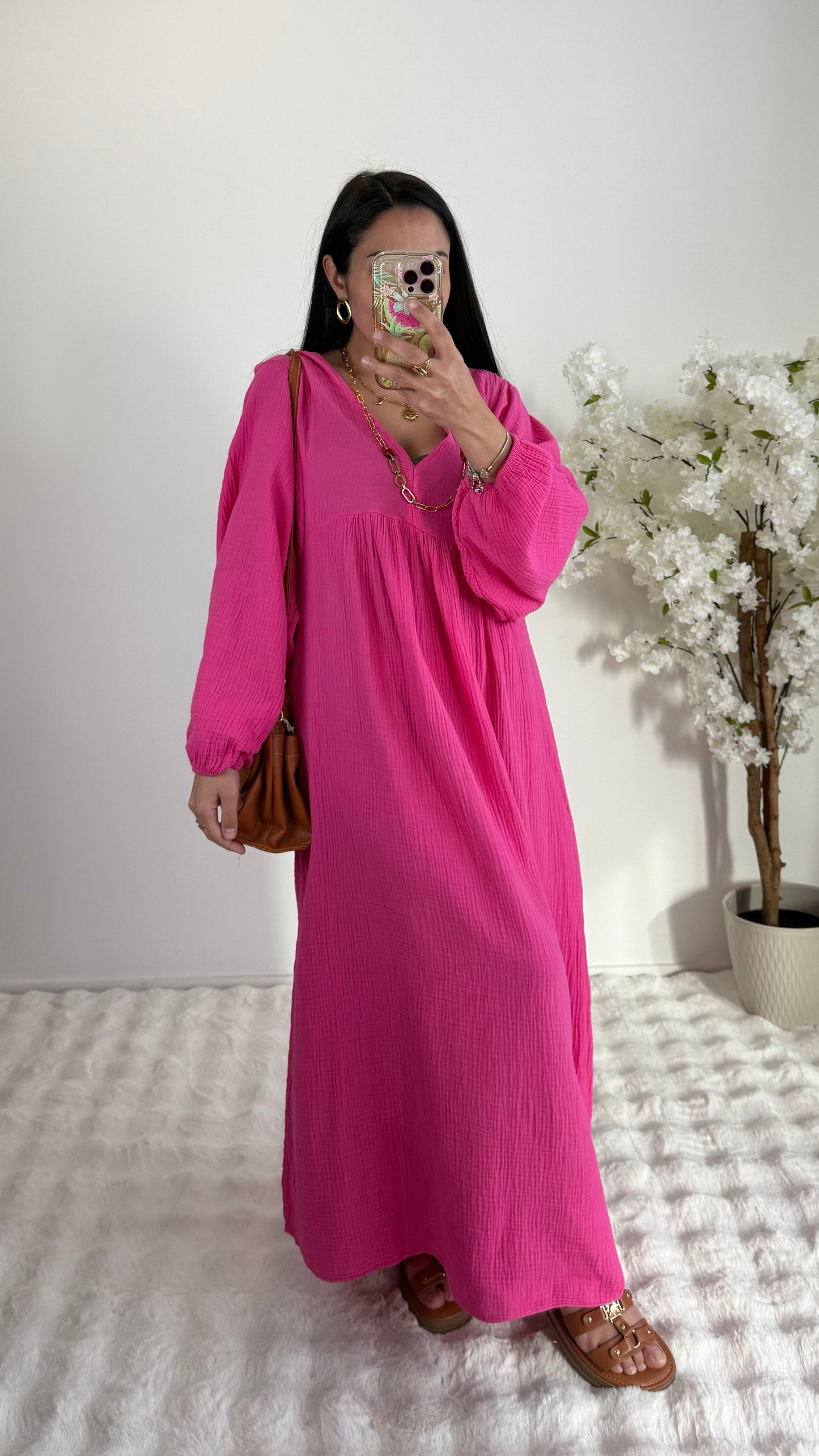 ROBE ASSIA FUSHIA