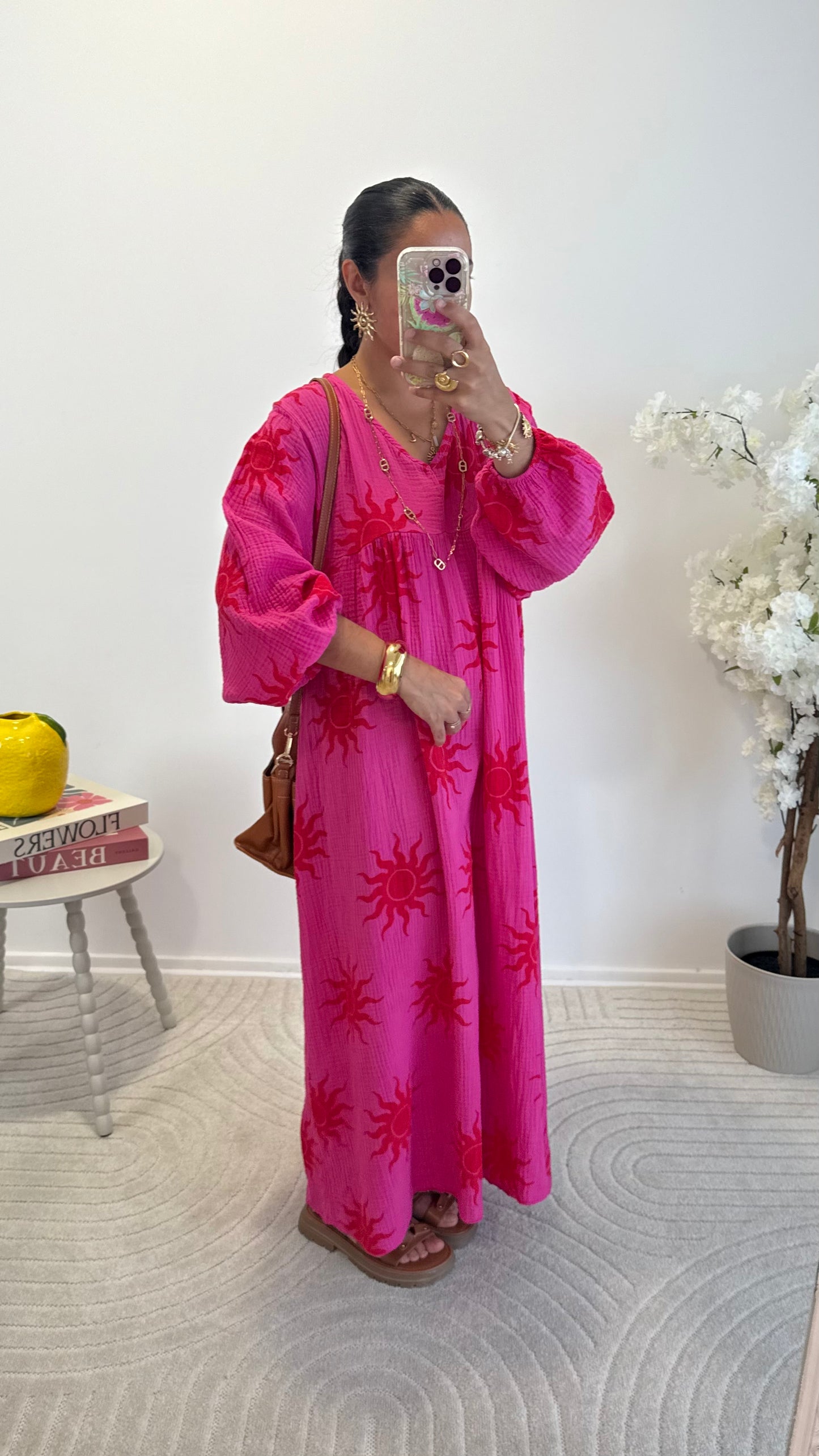 ROBE BORA FUSHIA
