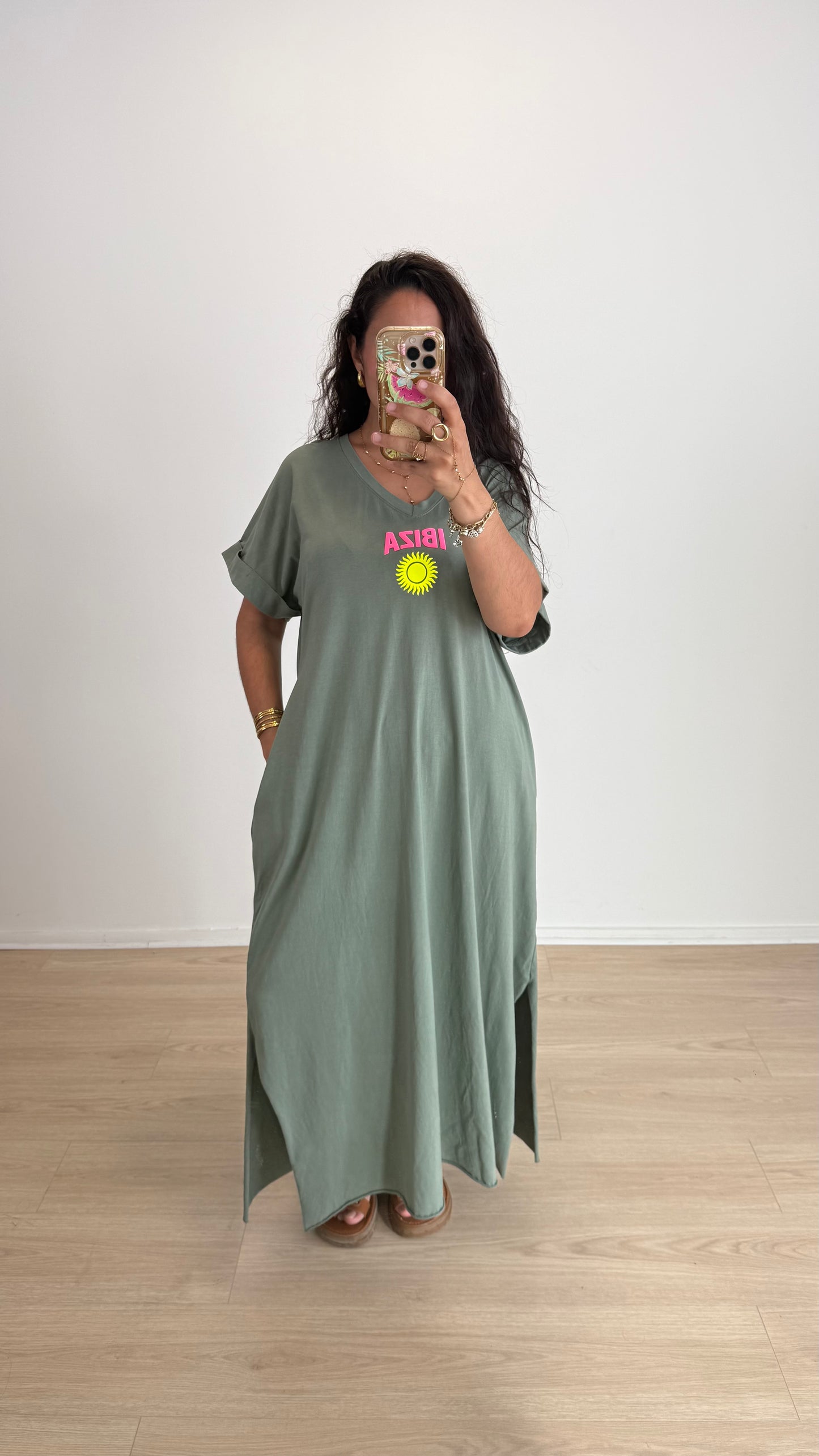 ROBE LYDIA KAKI