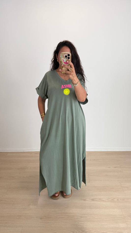 ROBE LYDIA KAKI