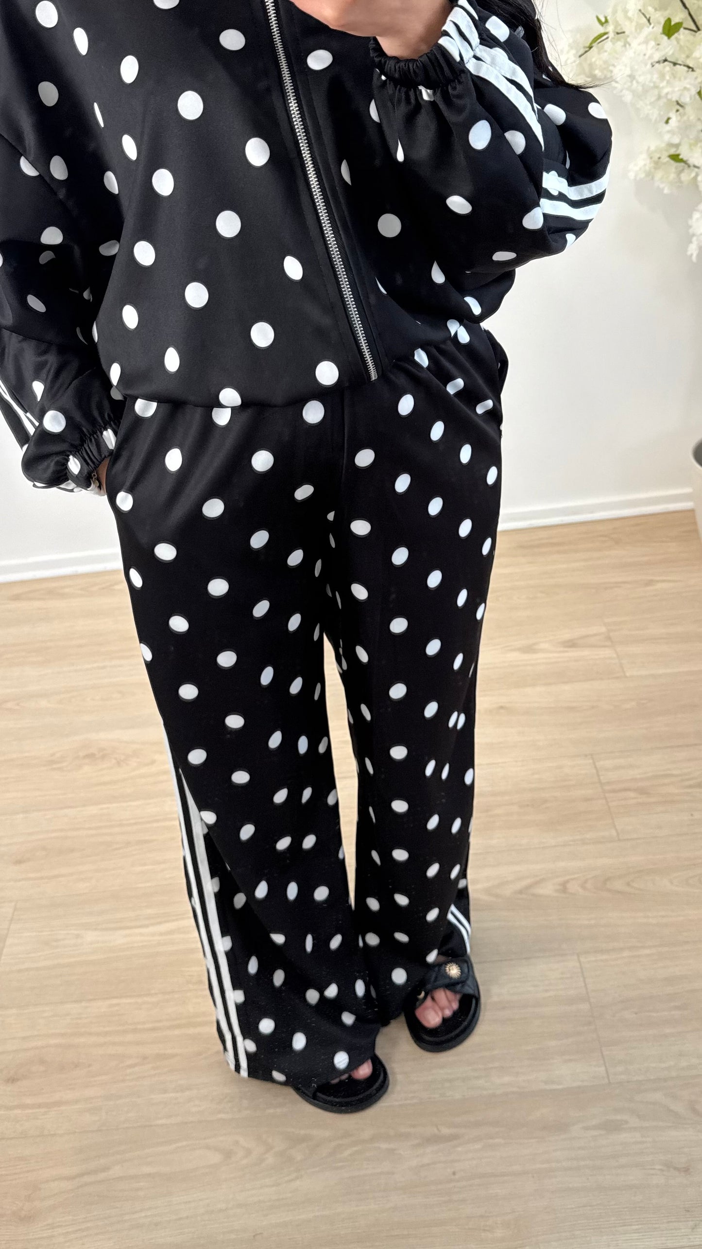 BAS DE JOGGING POIS BLACK