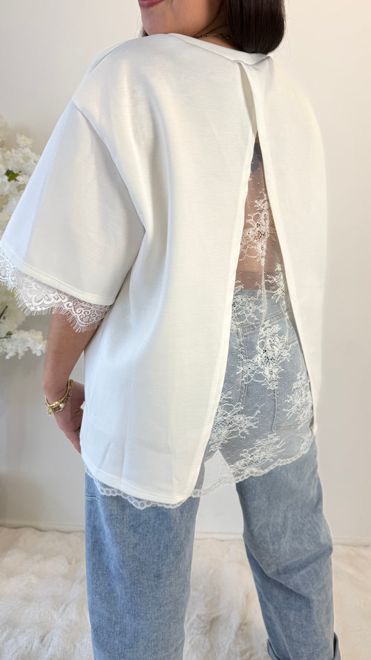 TEE SHIRT TALYA BLANC