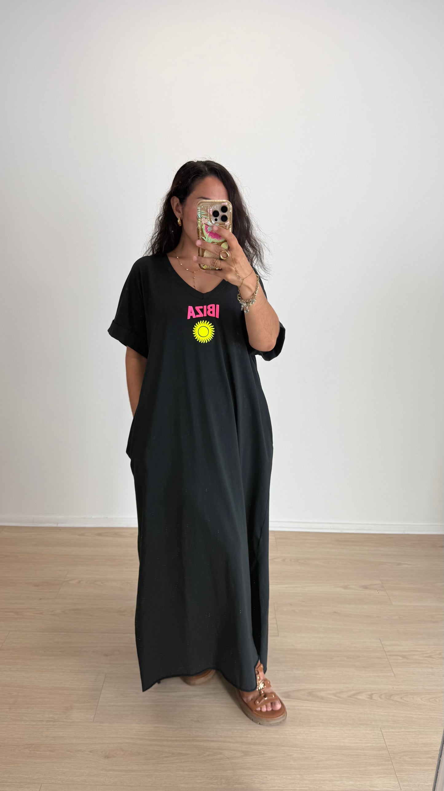 ROBE LYDIA BLACK