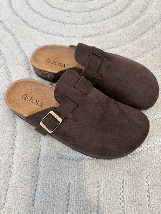 MULES BIANCA CHOCO