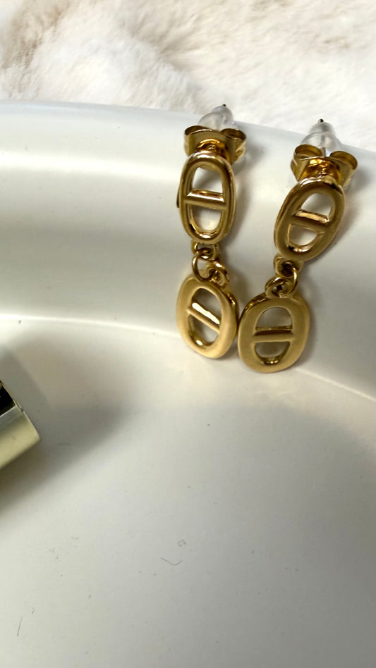 BOUCLE D’OREILLE MARINE