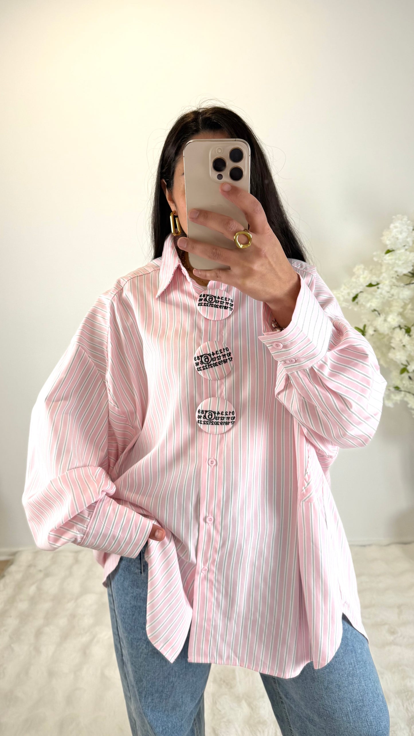 CHEMISE STAR ROSE