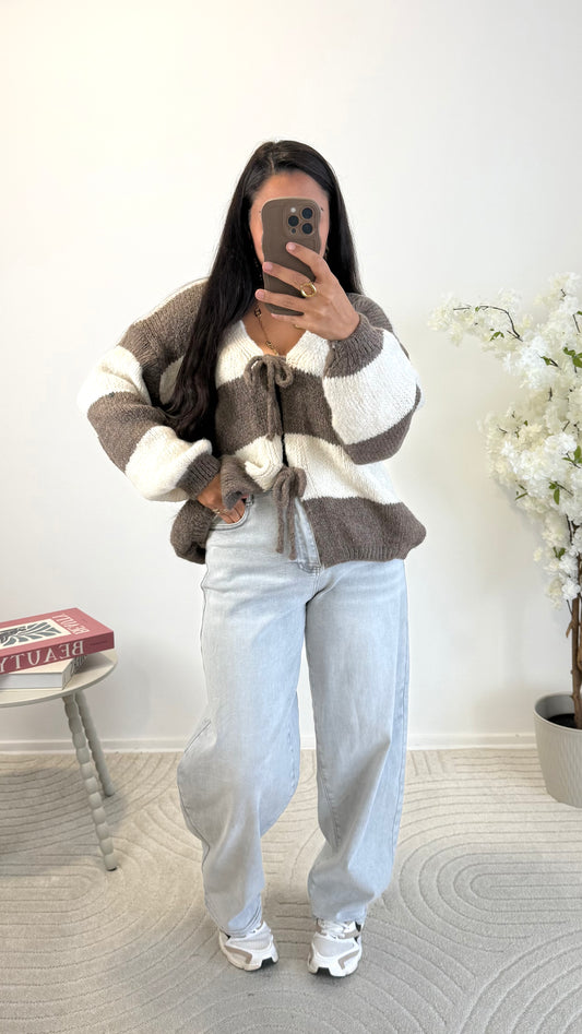 PULL OPALINE NOISETTE