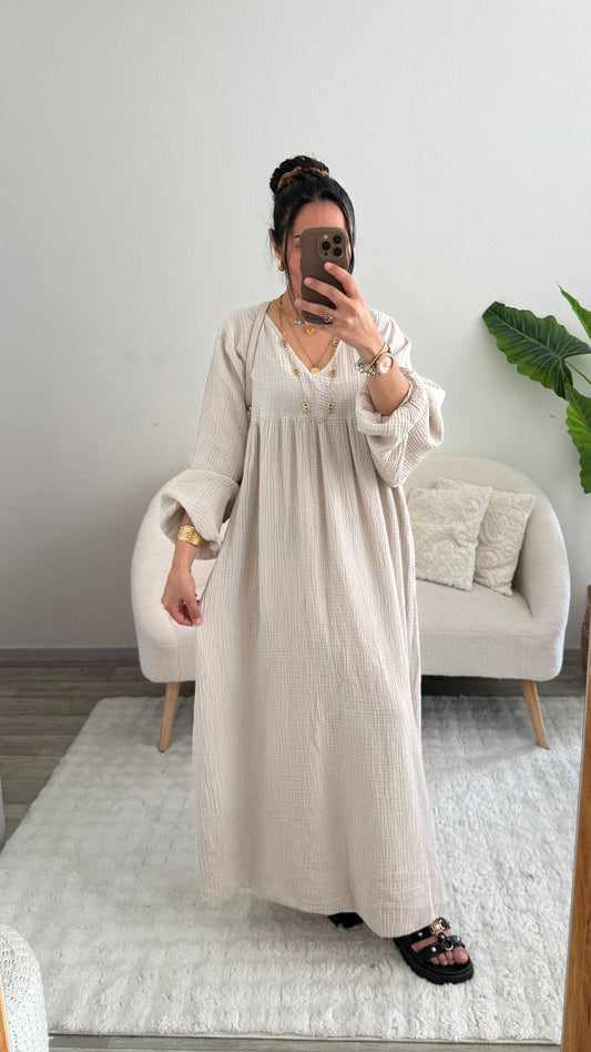 ROBE ASSIA BEIGE