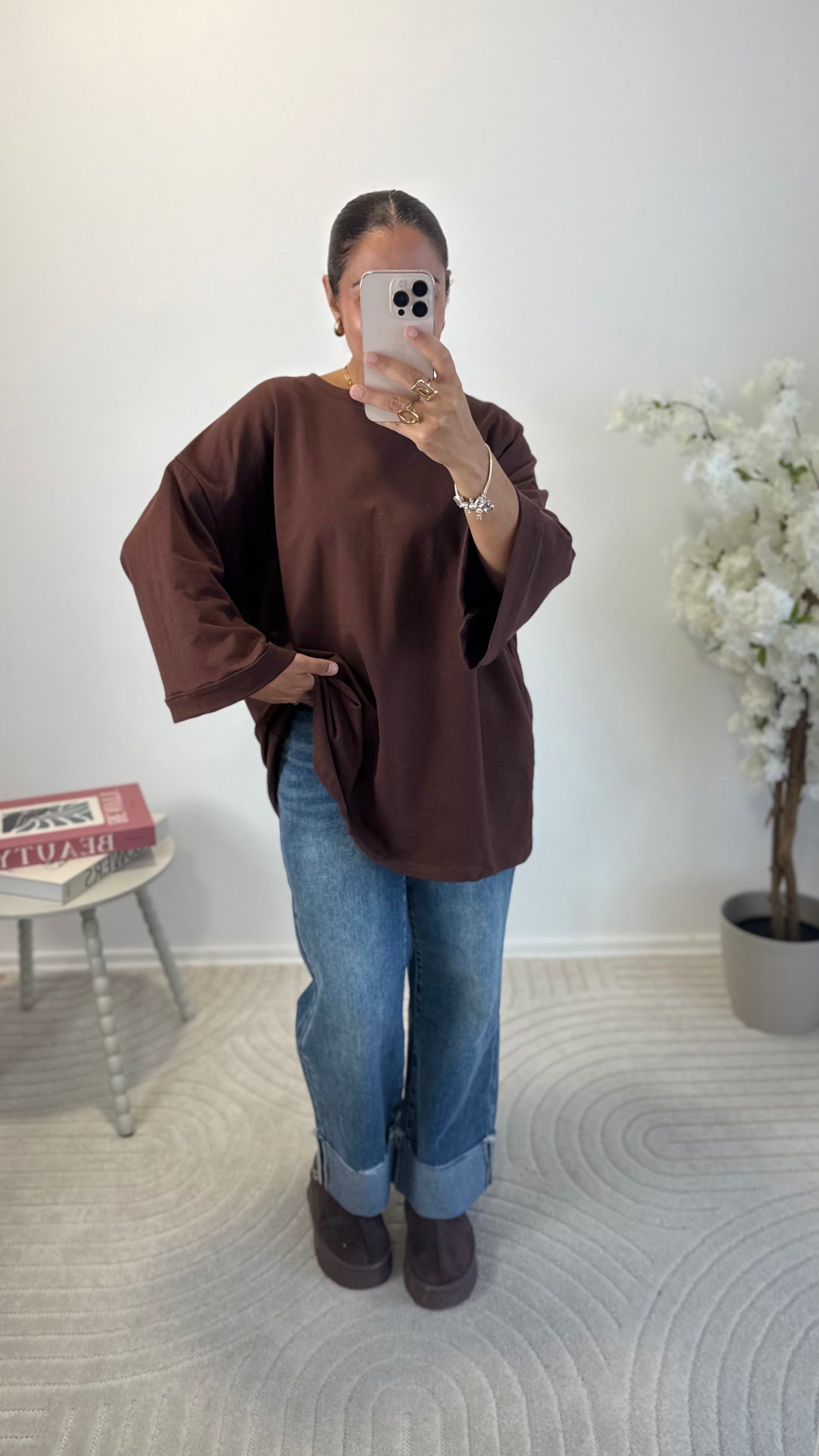 TEE SHIRT FIONA CHOCO