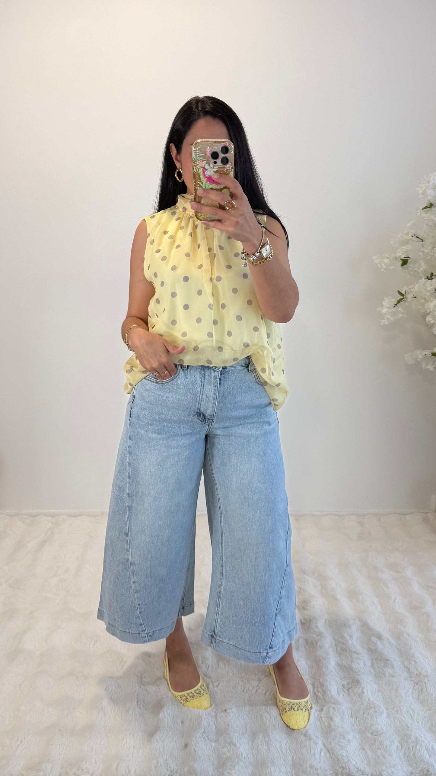 BLOUSE SHANICE JAUNE