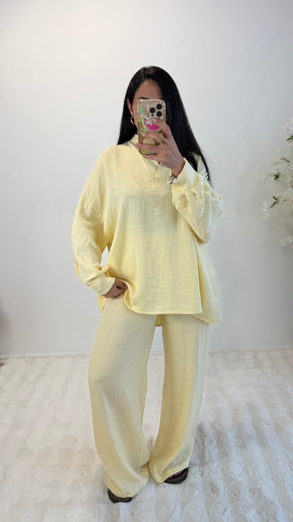 ENSEMBLE AYNA JAUNE