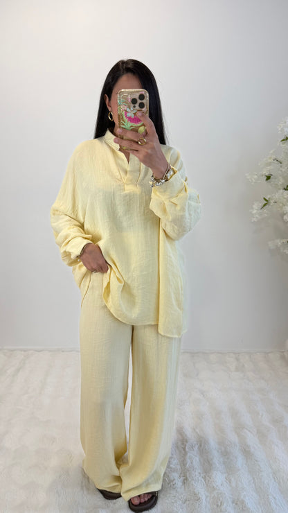 ENSEMBLE AYNA JAUNE