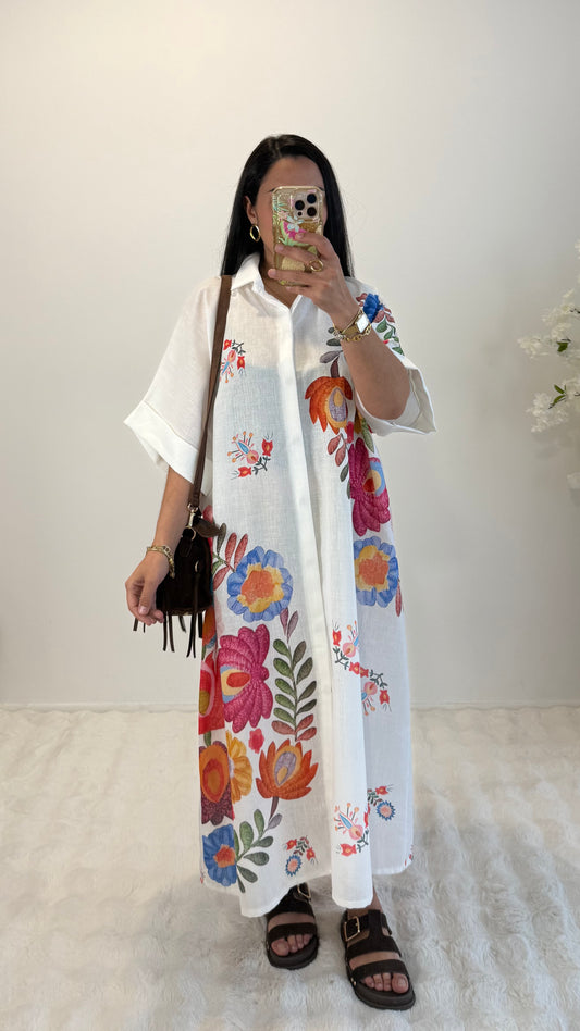 ROBE FLEURS