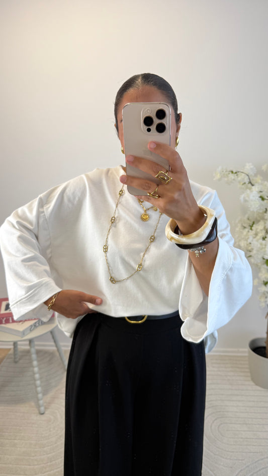 TEE SHIRT FIONA BLANC